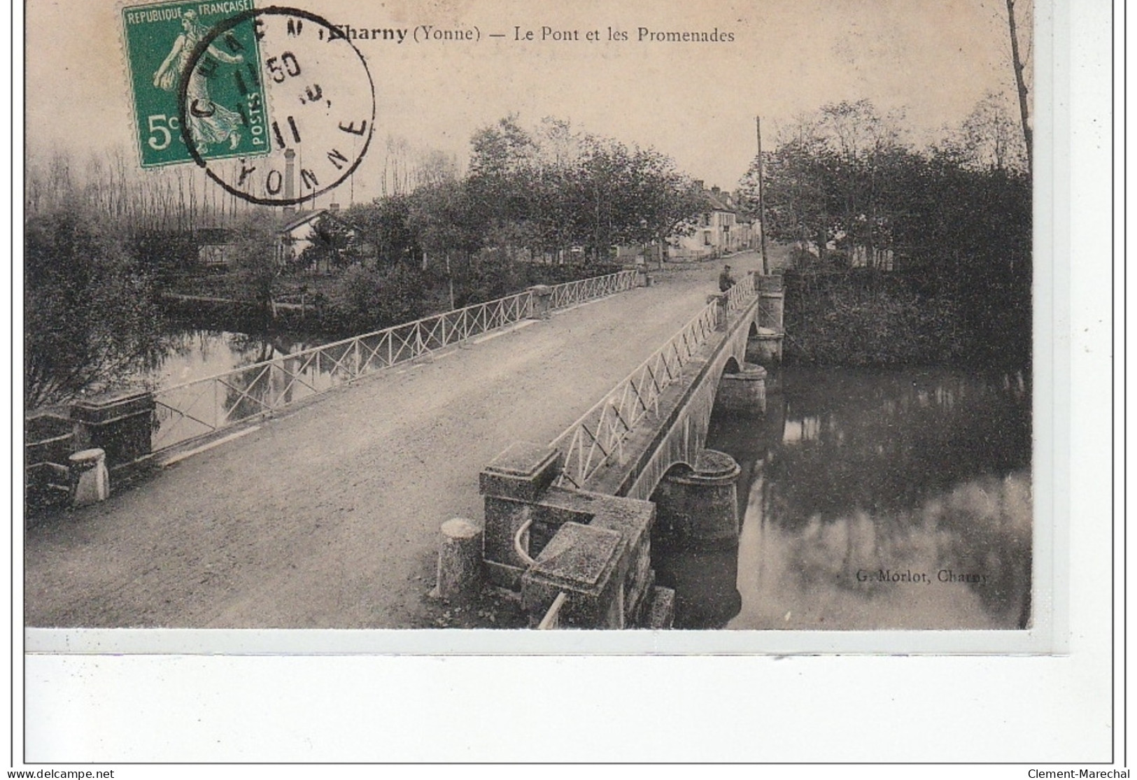 CHARNY - Le Pont Et Les Promenades - Très Bon état - Charny