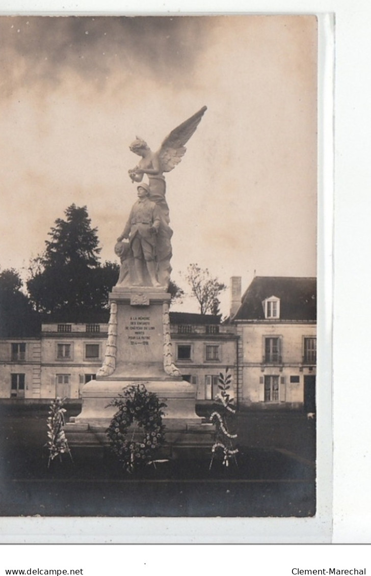 CHATEAU DU LOIR - CARTE PHOTO - Monument Aux Morts - Très Bon état - Chateau Du Loir