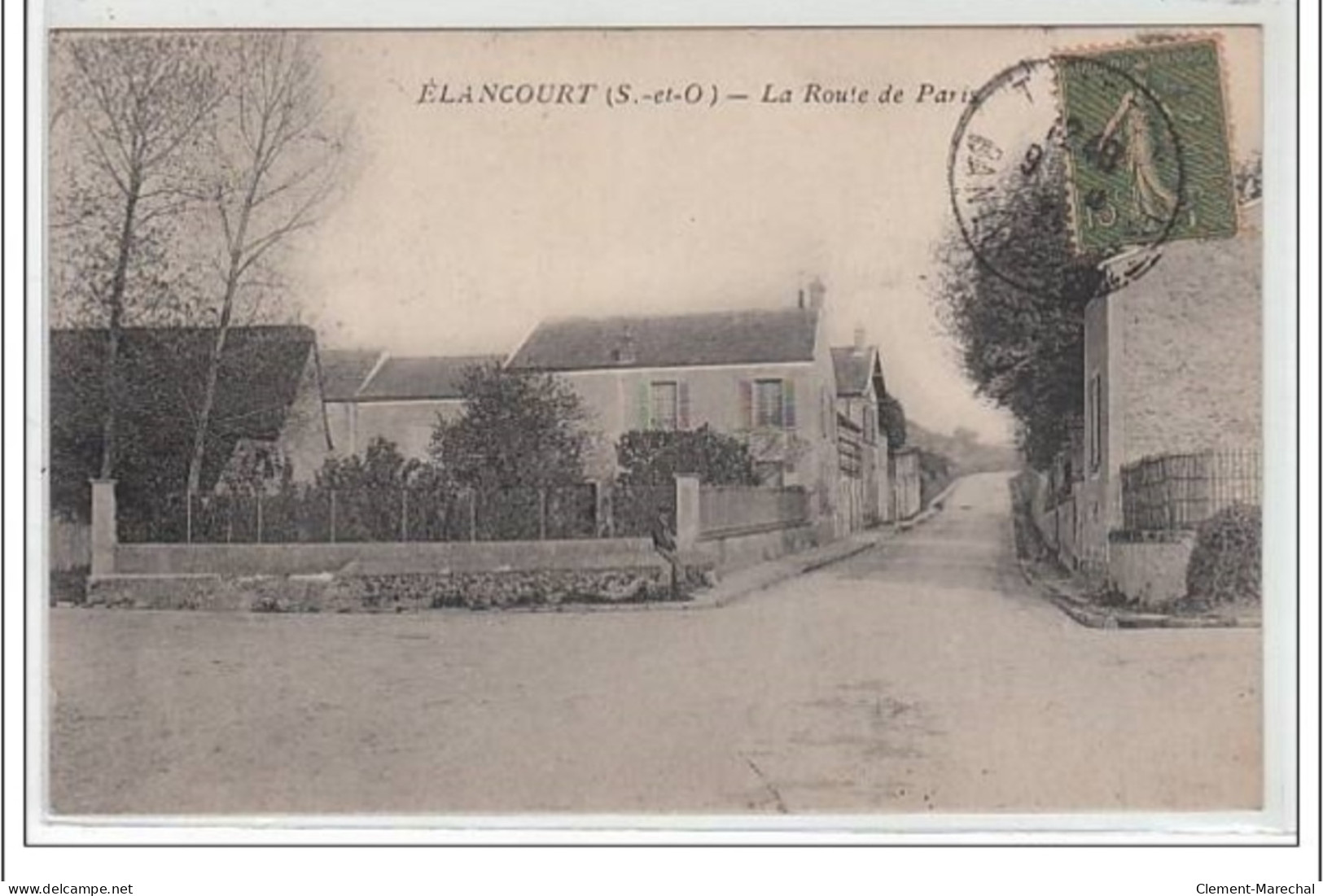 ELANCOURT - La Route De Paris - Très Bon état - Elancourt