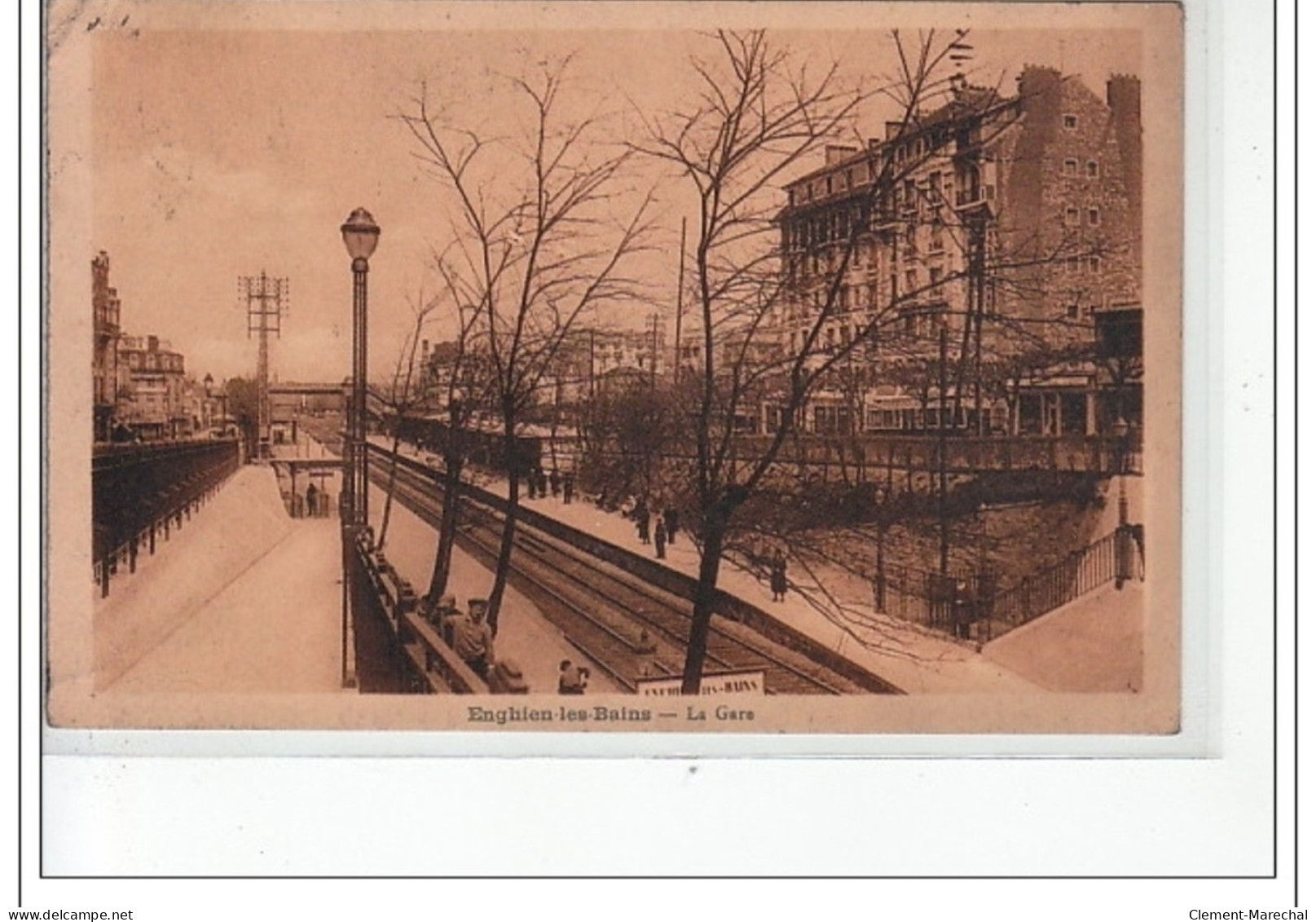 ENGHIEN LES BAINS - La Gare - Très Bon état - Enghien Les Bains