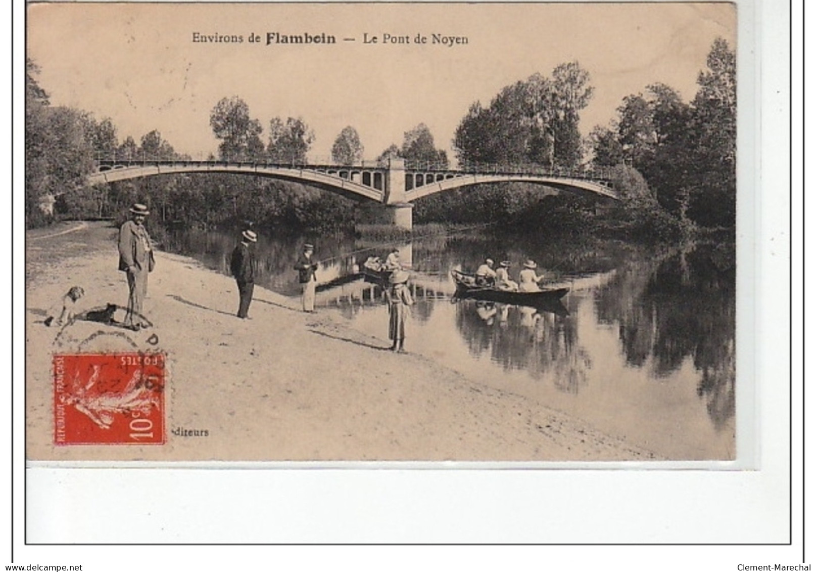 ENVIRONS DE FLAMBOIN - Le Pont De Noyen - Très Bon état - Other & Unclassified