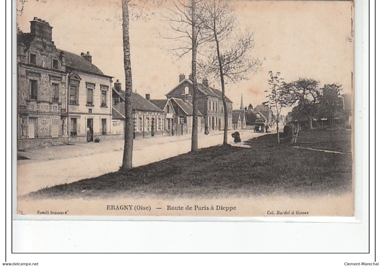 ERAGNY - Route De Paris à Dieppe - Très Bon état - Eragny