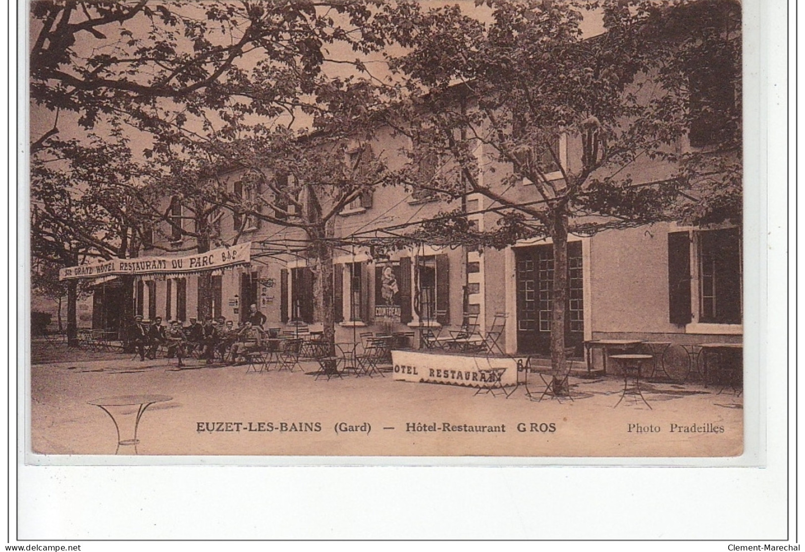 EUZET LES BAINS - Hôtel-Restaurant Gros - Très Bon état - Other & Unclassified