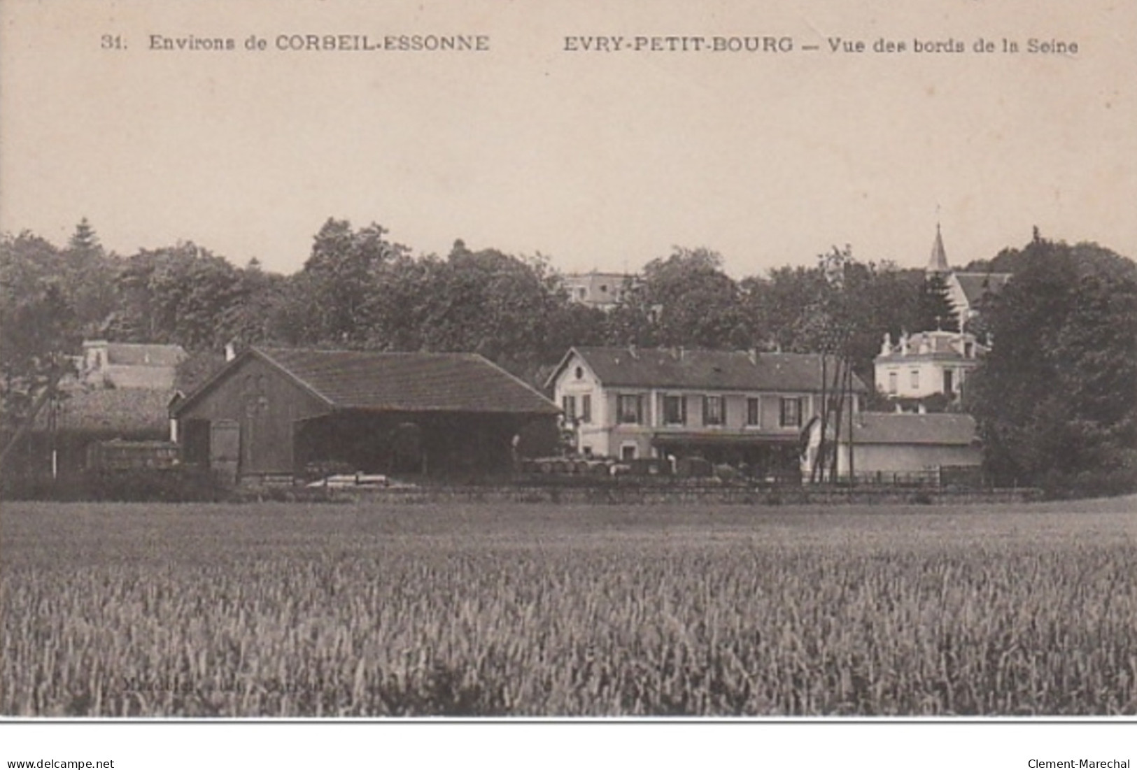 EVRY PETIT BOURG : La Gare - Très Bon état - Sonstige & Ohne Zuordnung