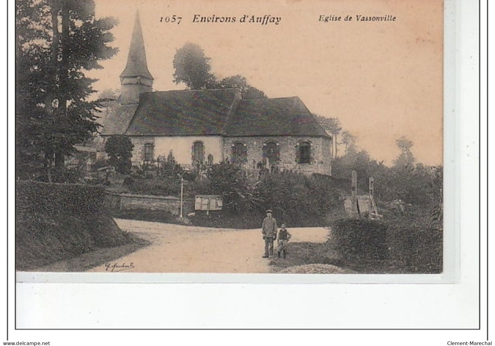 Environs D'AUFFRAY - Eglise De Vassonville - Très Bon état - Otros & Sin Clasificación