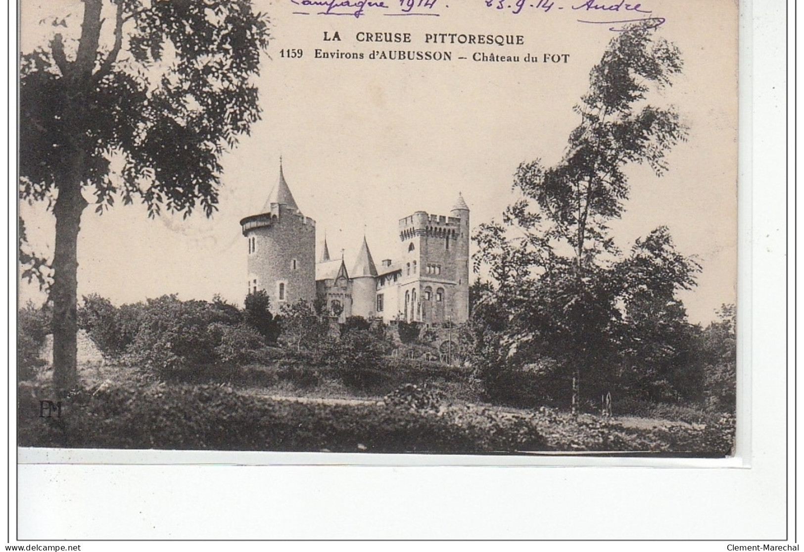 Environs D'AUBUSSON - Château Du Fot - Très Bon état - Aubusson