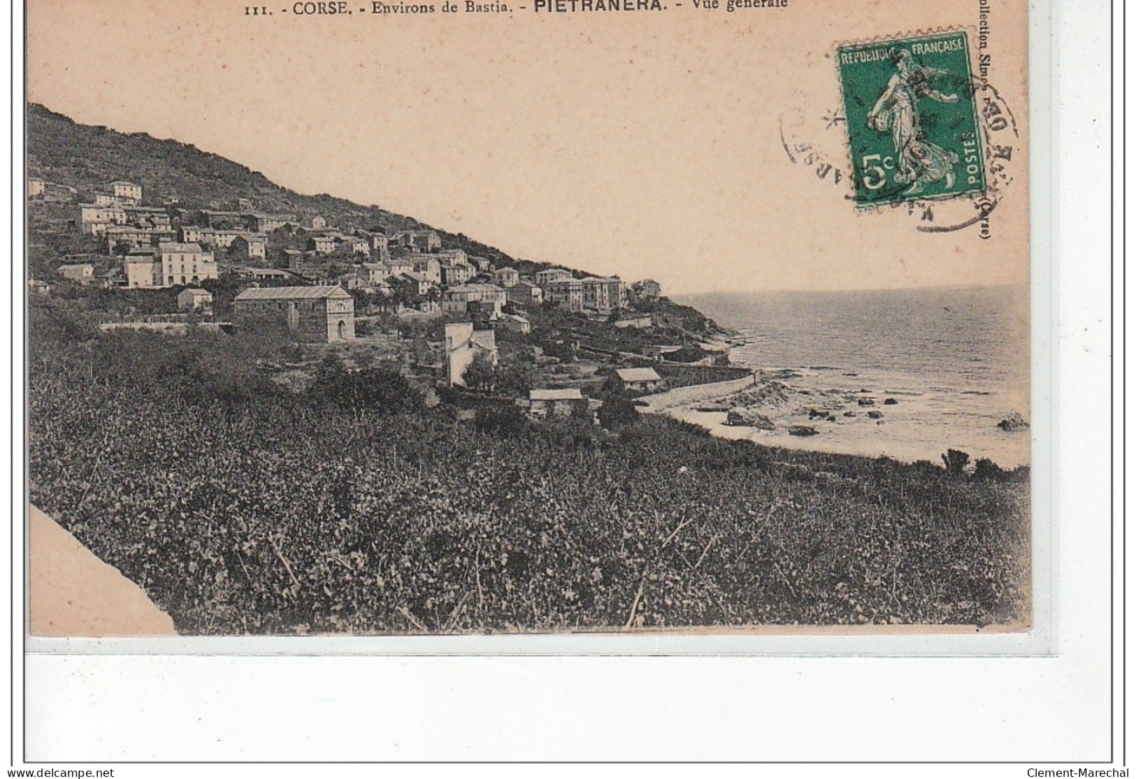 Environs De BASTIA - PIETRANERA - Vue Générale - Très Bon état - Sonstige & Ohne Zuordnung