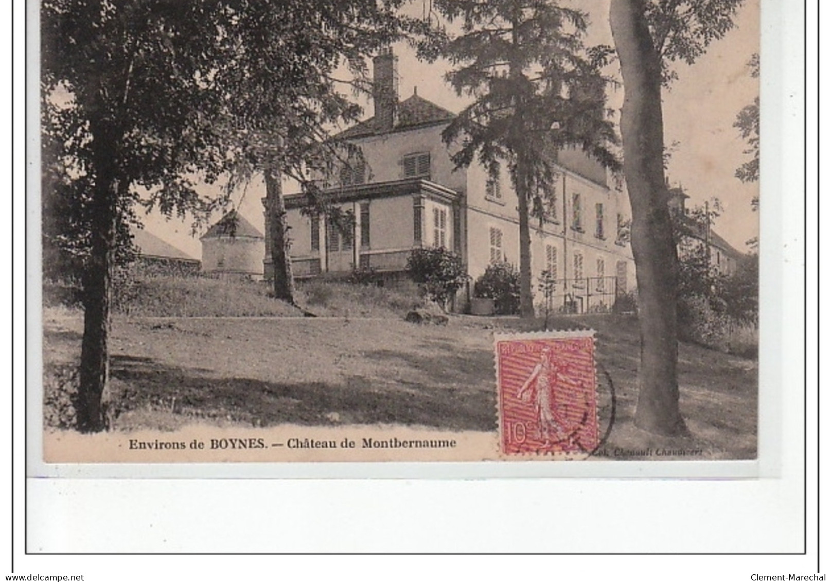 Environs De BOYNES - Château De Montbernaume - Très Bon état - Otros & Sin Clasificación