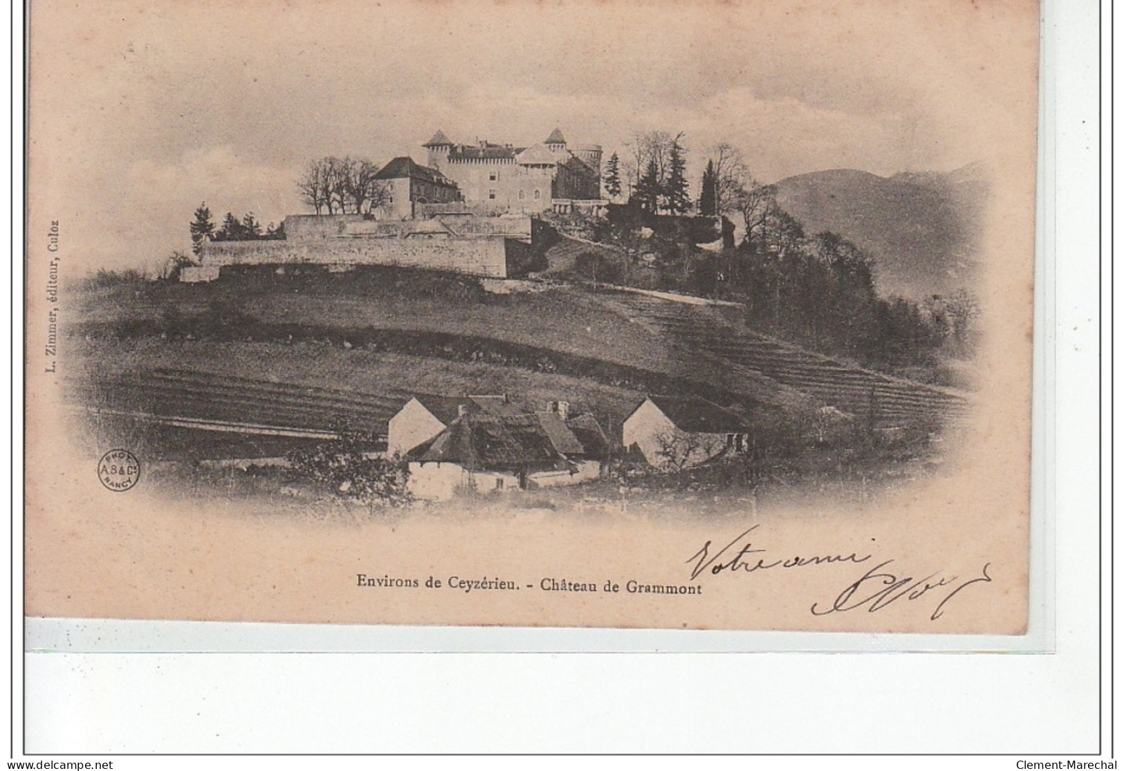 Environs De CEYZERIEU - Château De Grammont - Très Bon état - Sin Clasificación