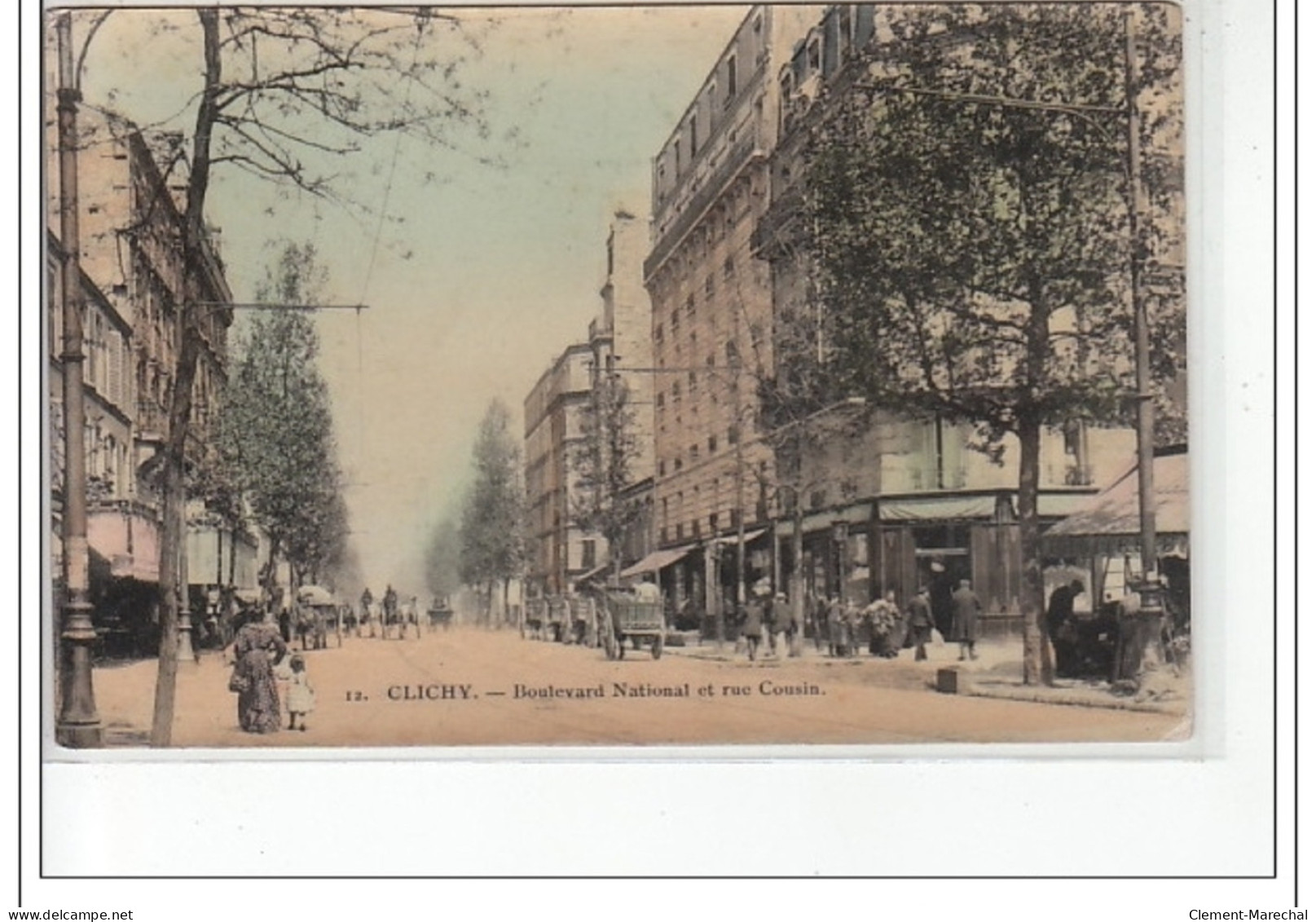 CLICHY - Boulevard National Et Rue Cousin - Très Bon état - Clichy