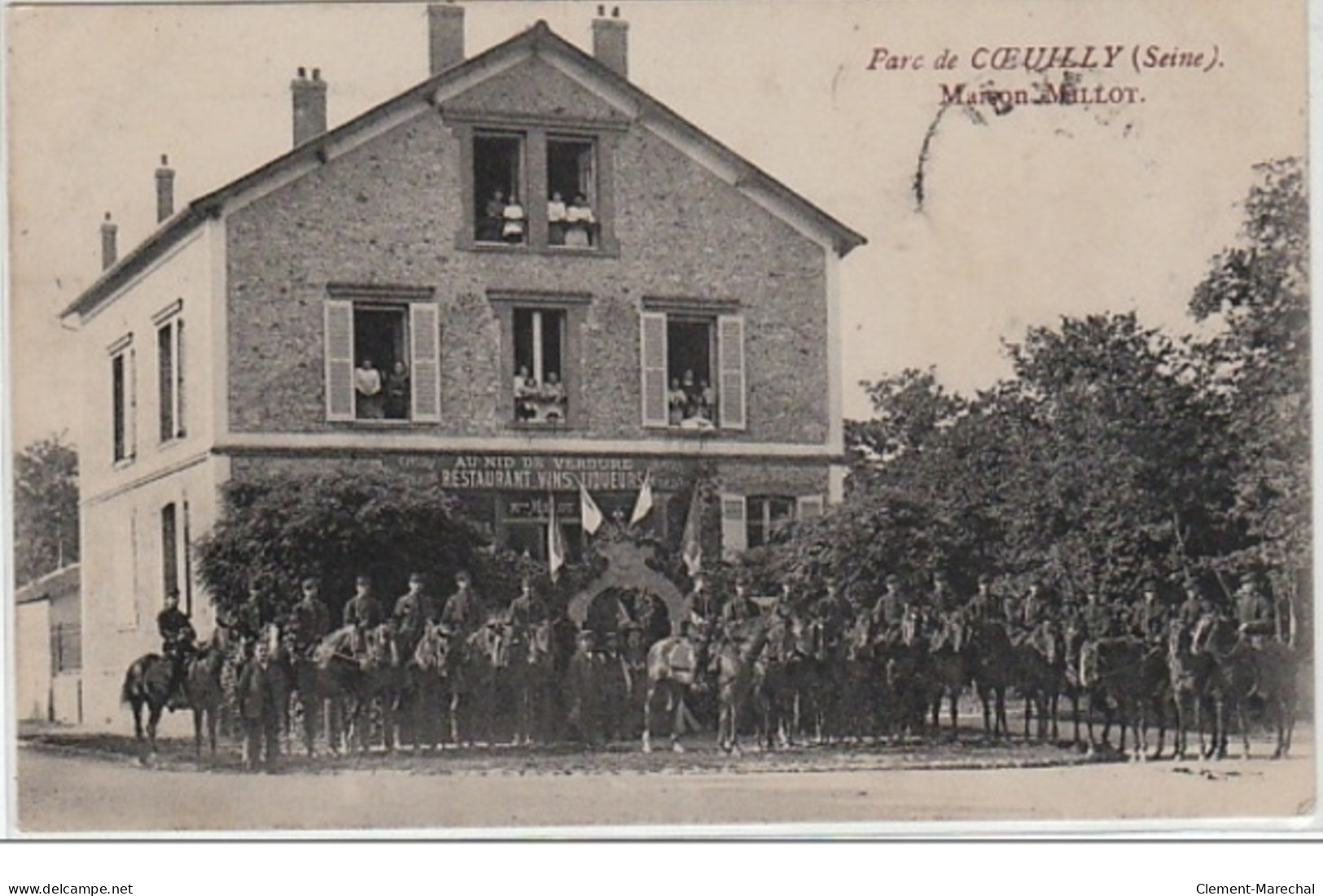 COEUILLY : Restaurant MILLOT - Très Bon état - Sonstige & Ohne Zuordnung