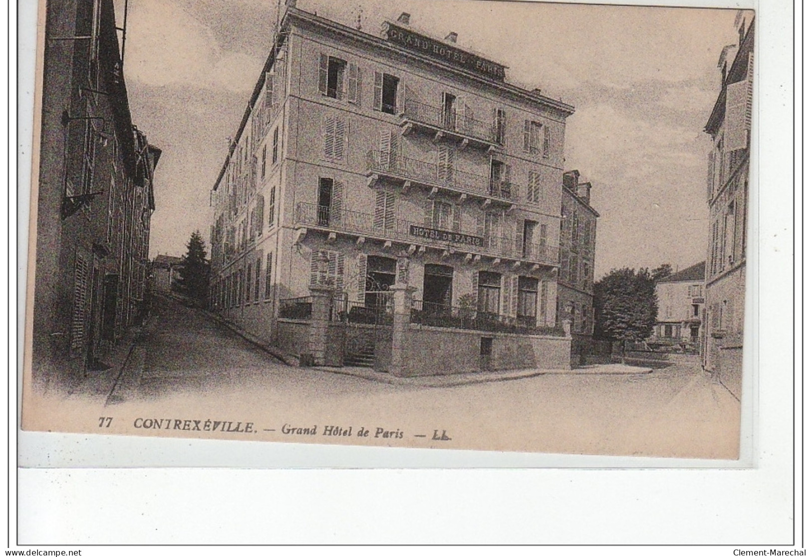 CONTREXEVILLE - Grand Hôtel De Paris - Très Bon état - Contrexeville