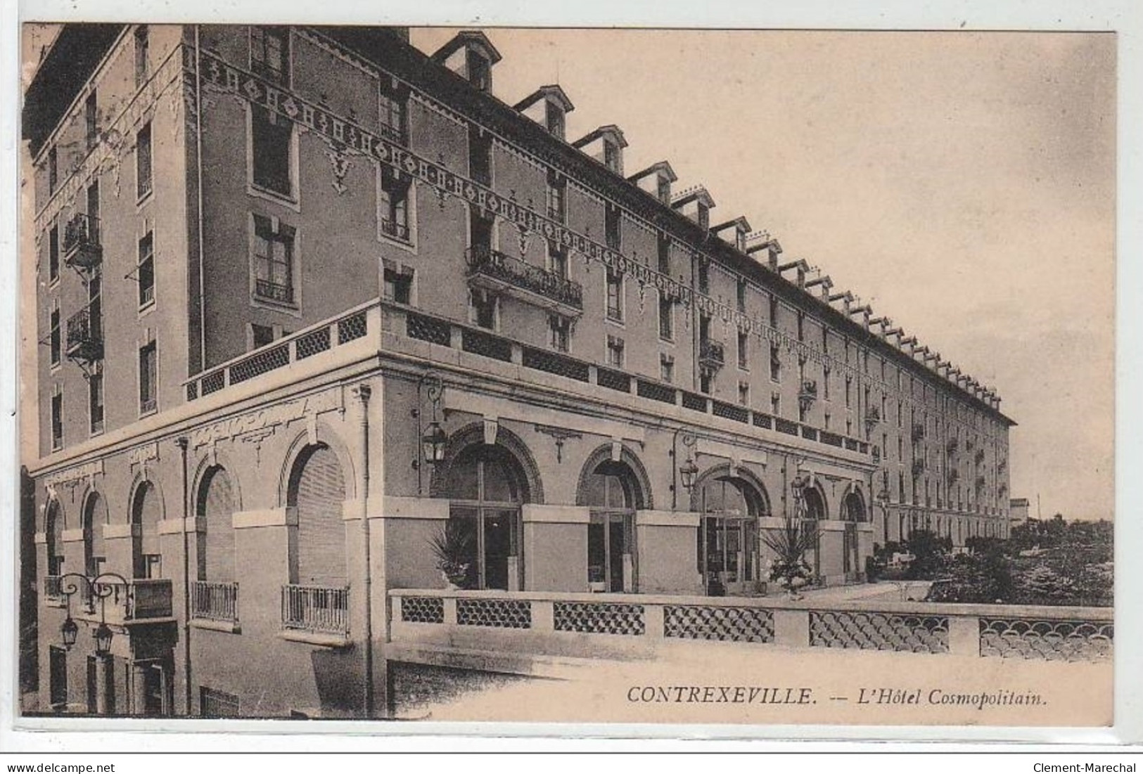 CONTREXEVILLE : L'hôtel Cosmopolitain - Très Bon  état - Otros & Sin Clasificación
