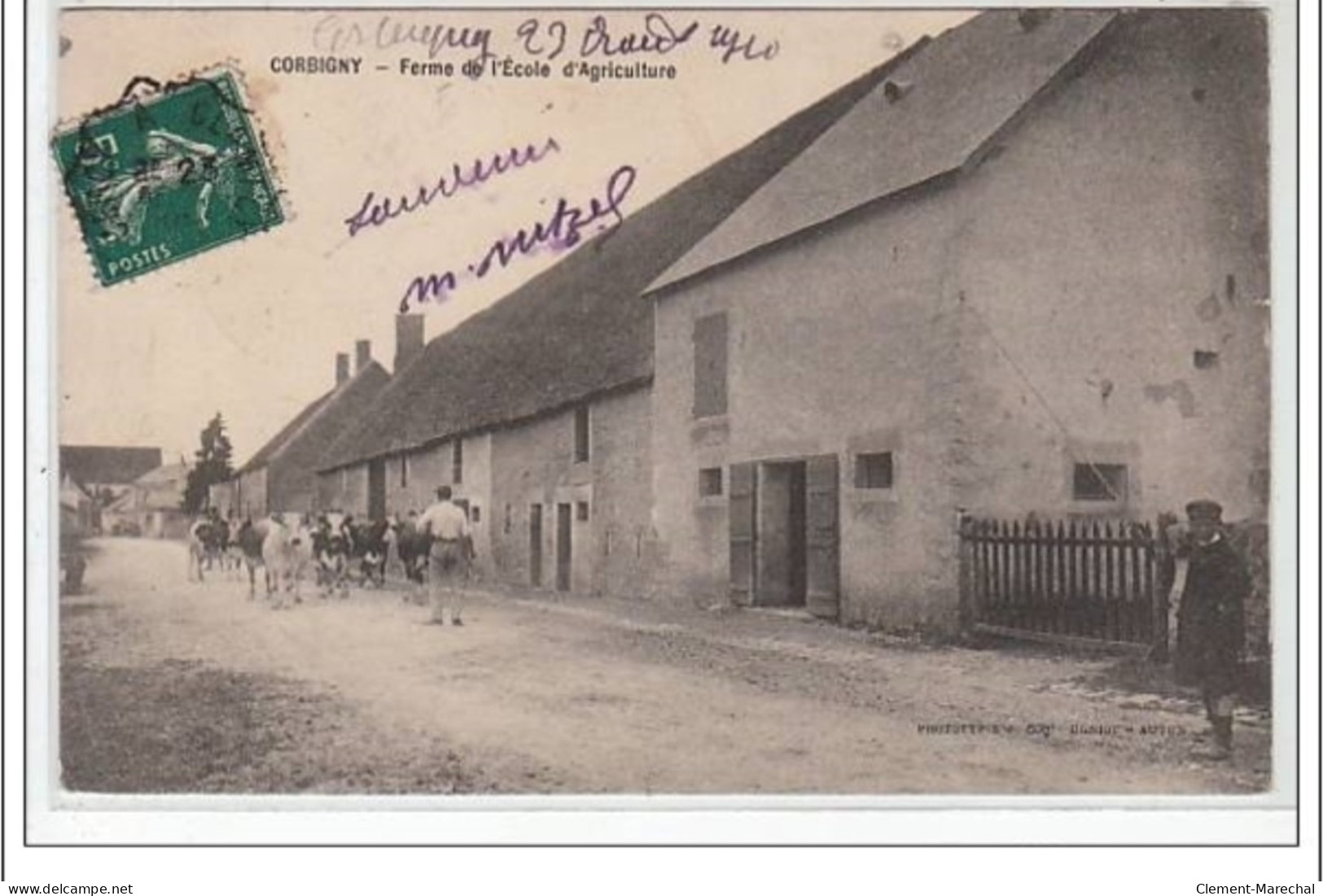 CORBIGNY : Ferme De L'école D'Agriculture - Très Bon état - Corbigny