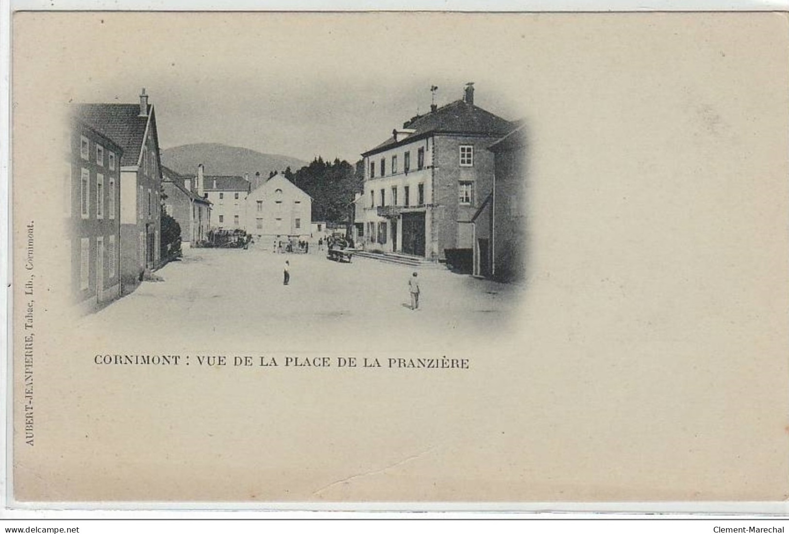 CORNIMONT : Vue De La Place De La Franzière - Très Bon  état - Cornimont