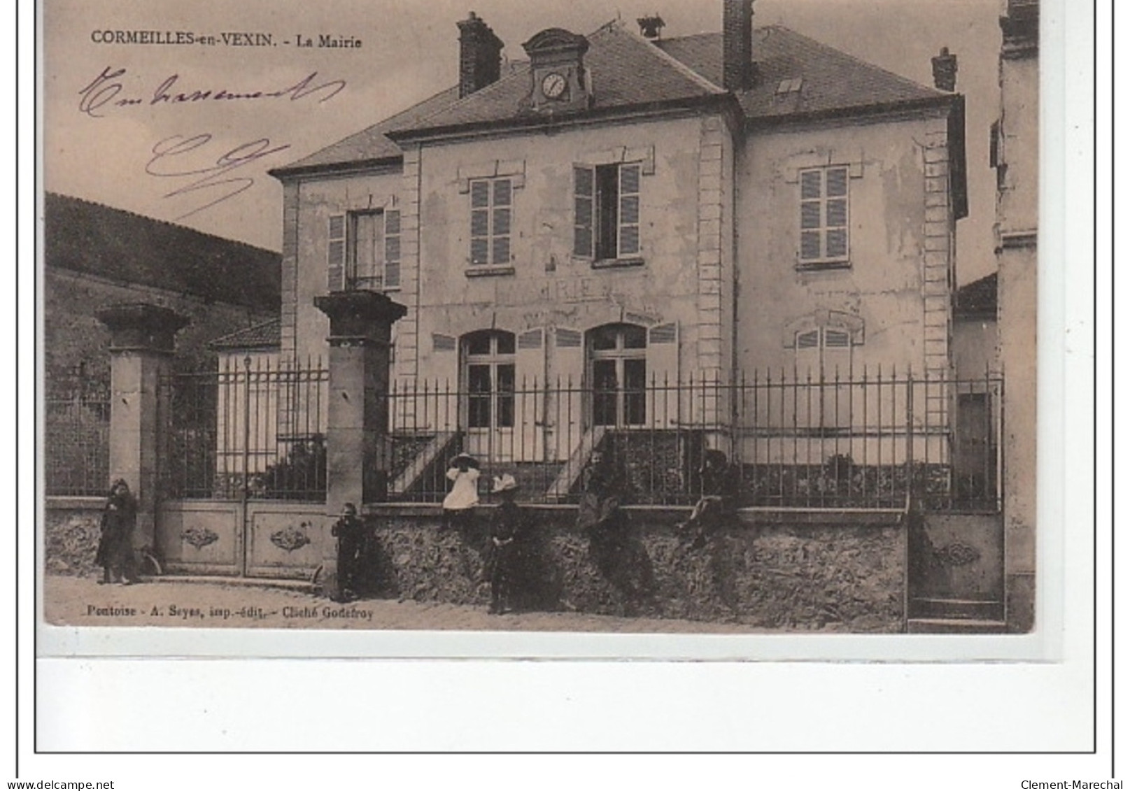 CORMEILLES EN VEXIN - La Mairie - Très Bon état - Sonstige & Ohne Zuordnung