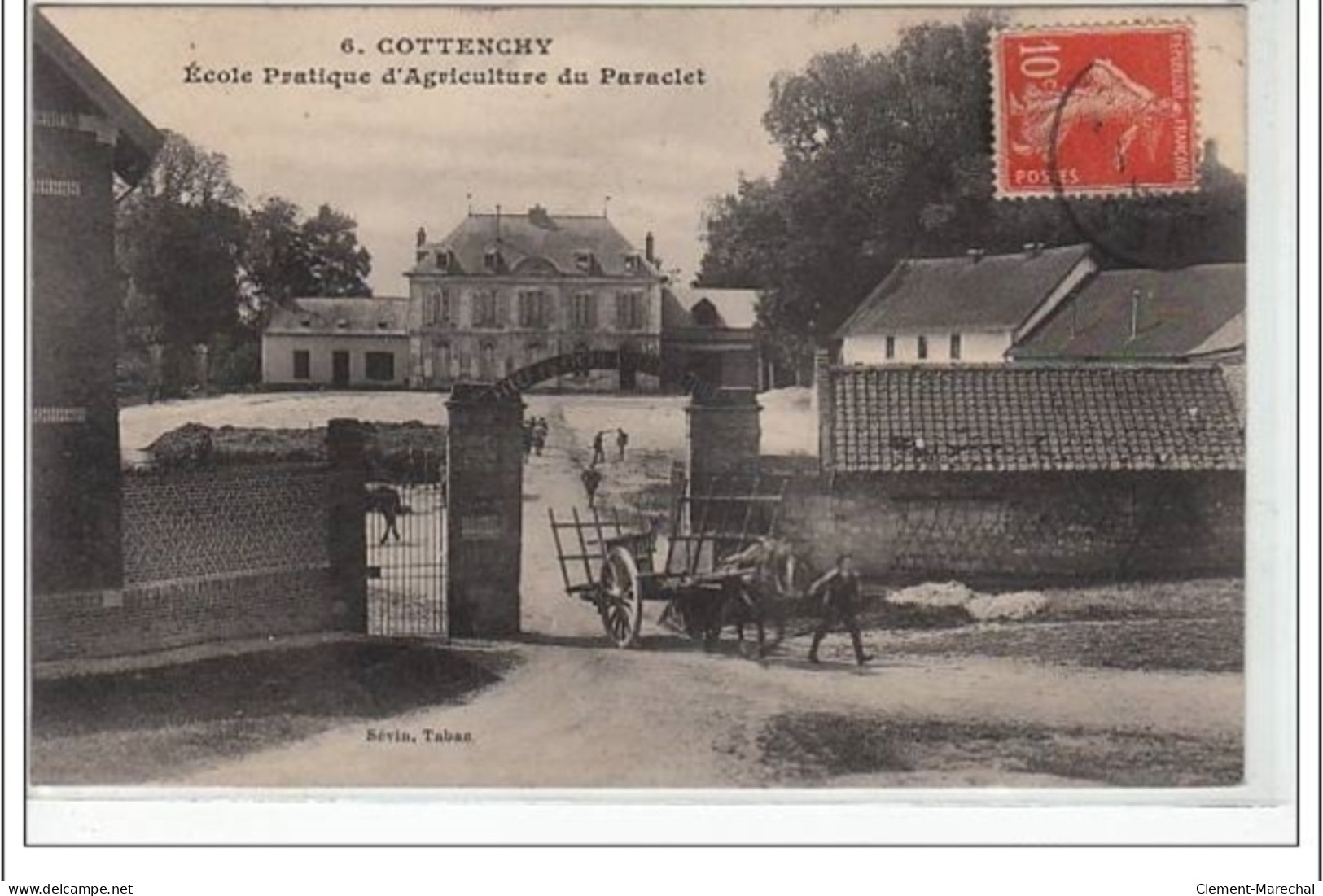 COTTENCHY- Ecole Pratique D'Agriculture Du Paraclet - Très Bon état - Autres & Non Classés