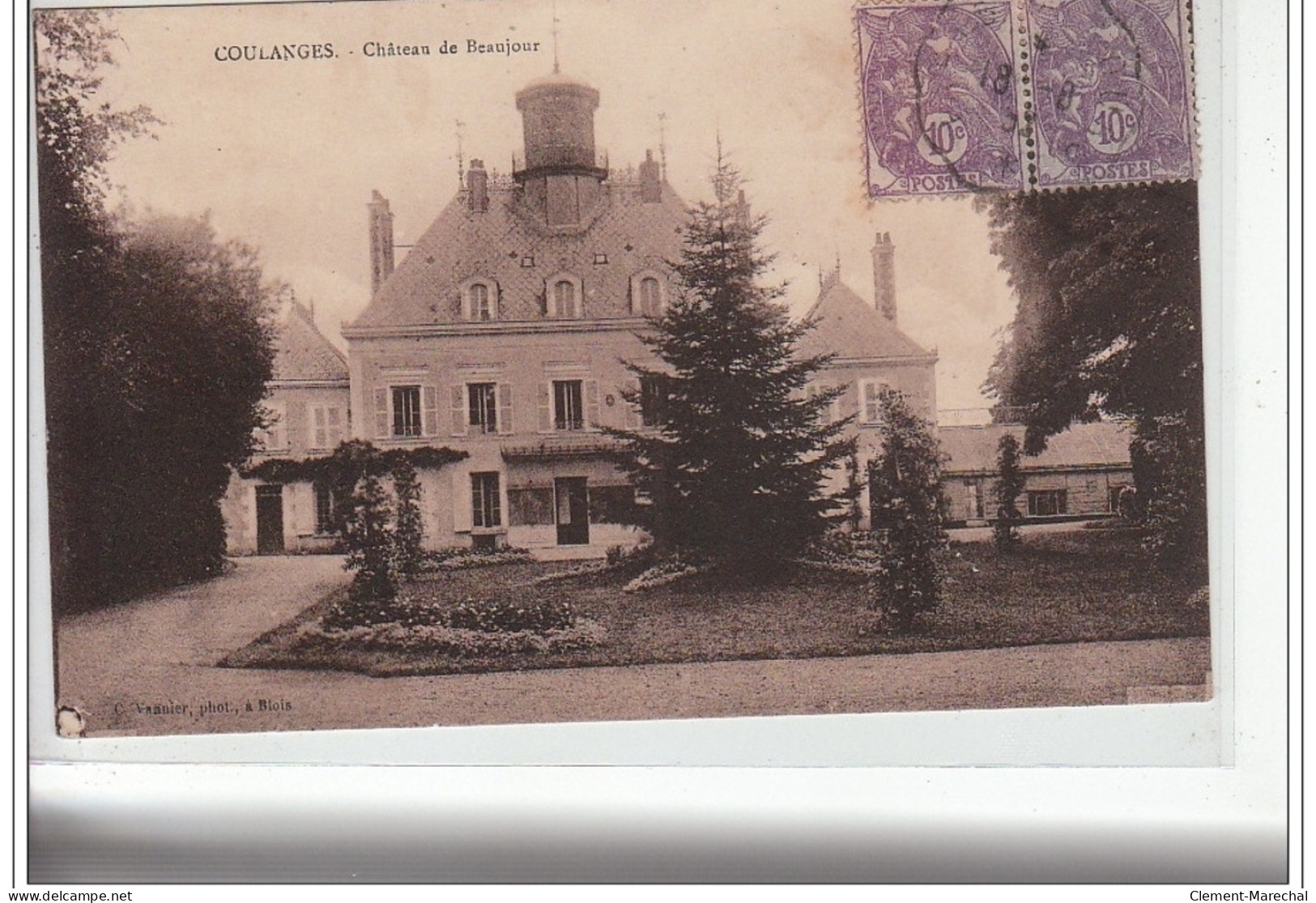 COULANGES - Château De Beaujour - Très Bon état - Coulanges La Vineuse