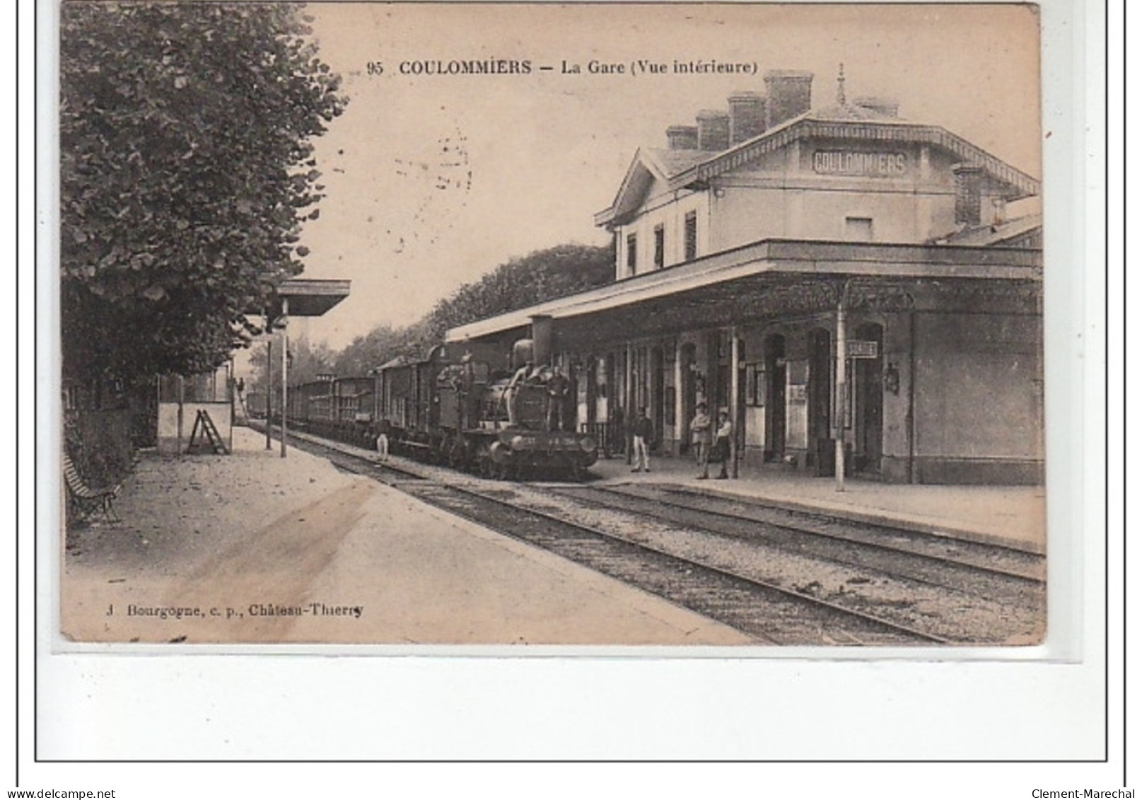 COULOMMIERS - La Gare (vue Intérieure) - Très Bon état - Coulommiers