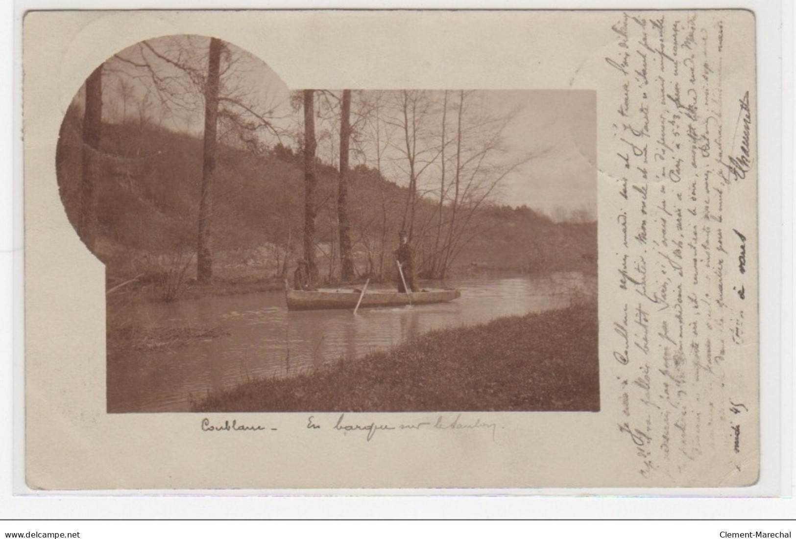 COUBLANC : Carte Photo 1903 - Très Bon état - Otros & Sin Clasificación