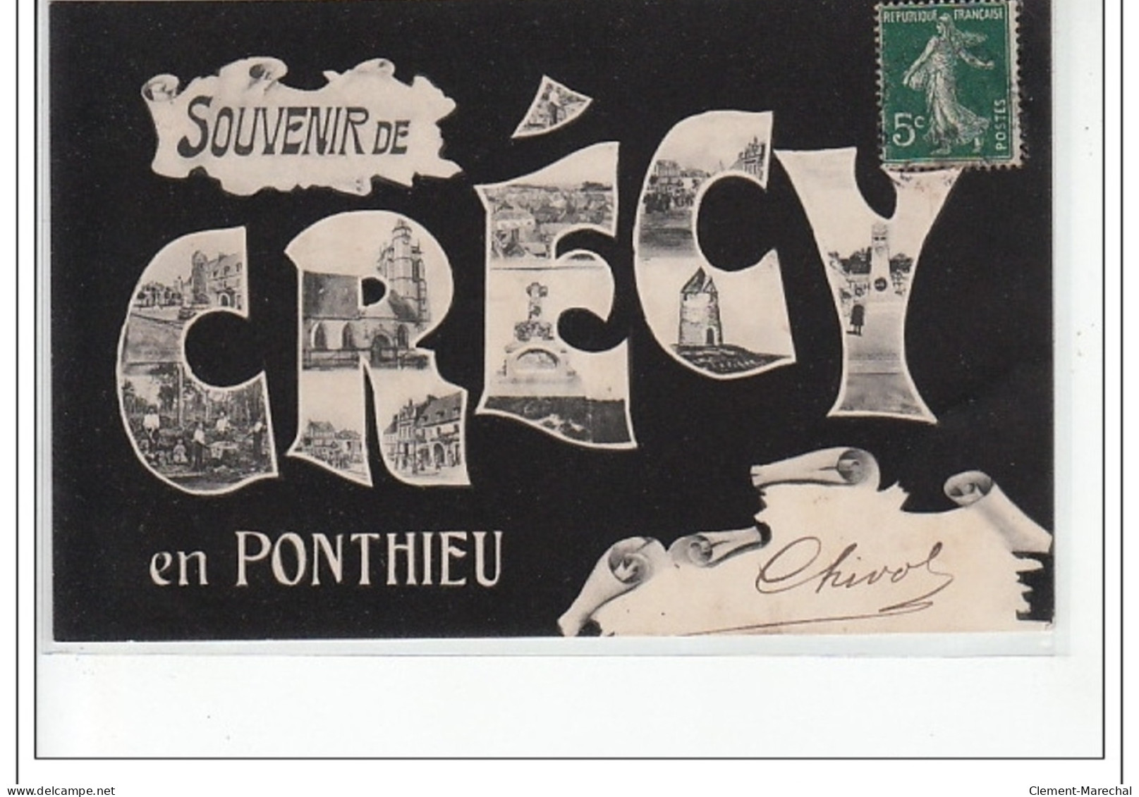 CRECY EN PONTHIEU - Souvenir - Très Bon état - Crecy En Ponthieu