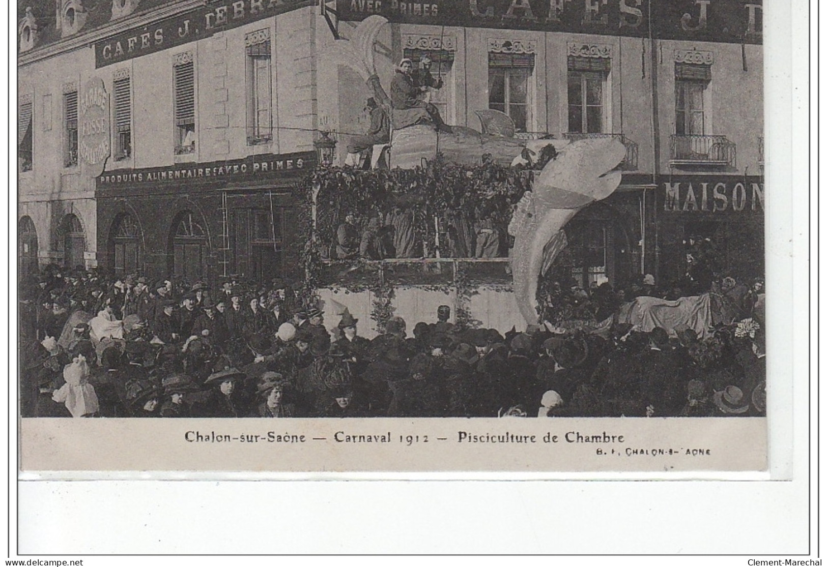 Chalon-sur-Saône - Carnaval 1912 - Pisciculture De Chambre - Très Bon état - Chalon Sur Saone