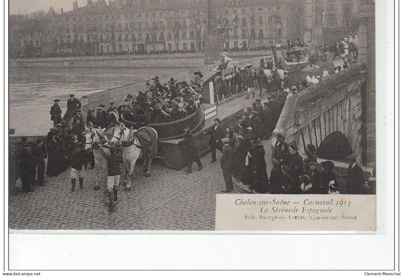 Chalon-sur-Saône - Carnaval 1913 - La Sérénade Espagnole - Très Bon état - Chalon Sur Saone