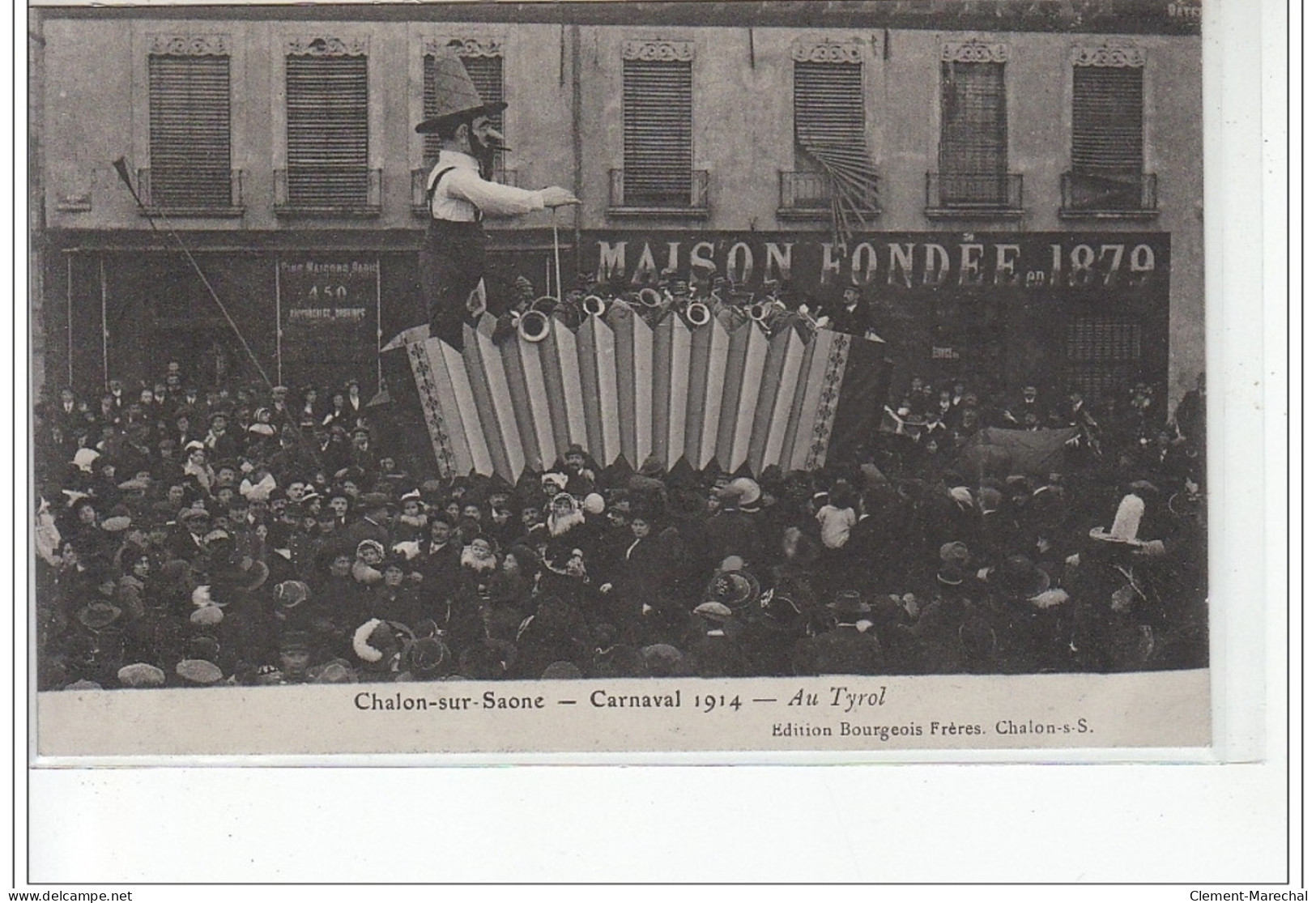 Chalon-sur-Saône - Carnaval 1914 - Au Tyrol - Très Bon état - Chalon Sur Saone