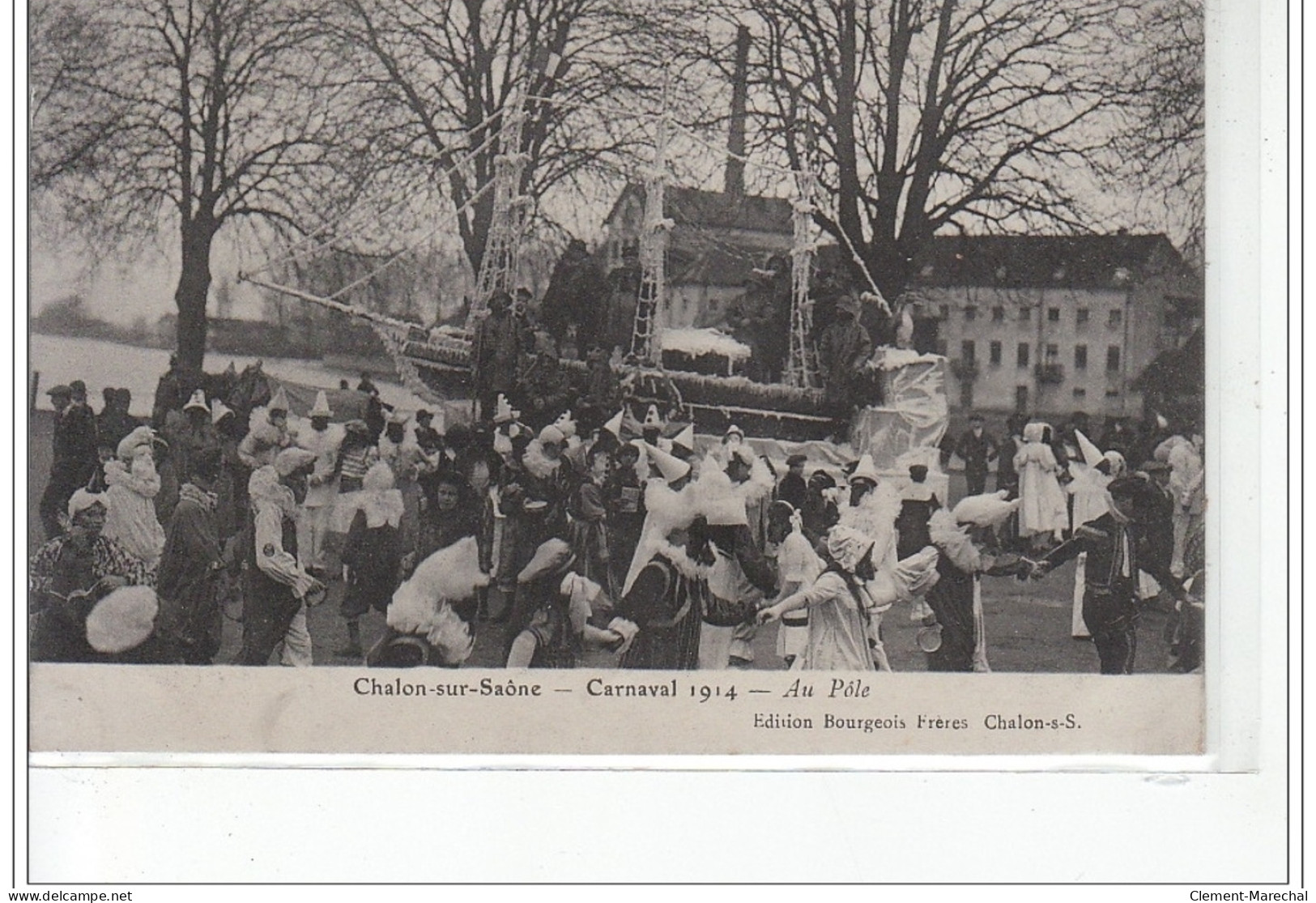Chalon-sur-Saône - Carnaval 1914 - Au Pôle - Très Bon état - Chalon Sur Saone