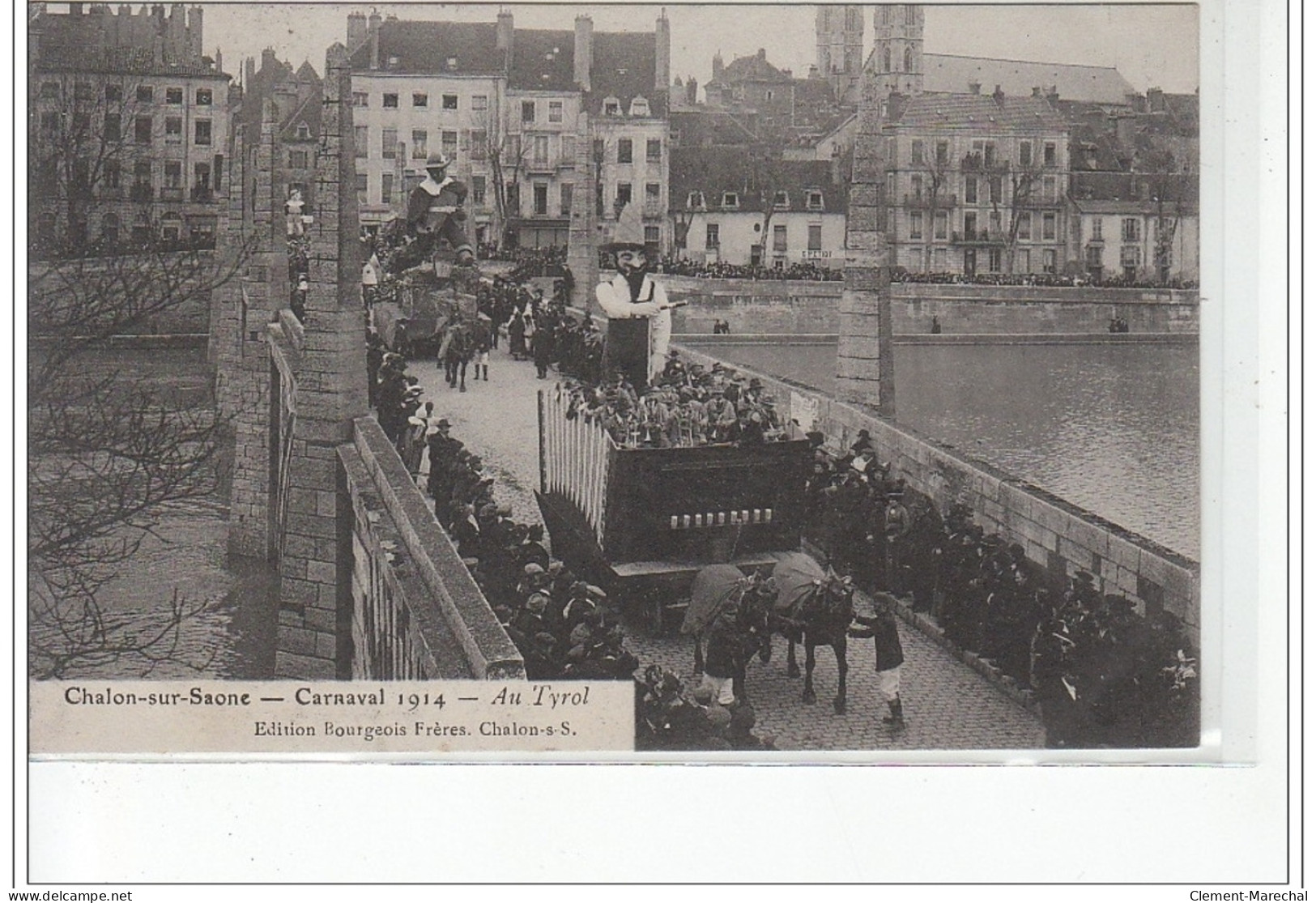 Chalon-sur-Saône - Carnaval 1914 - Au Tyrol - Très Bon état - Chalon Sur Saone