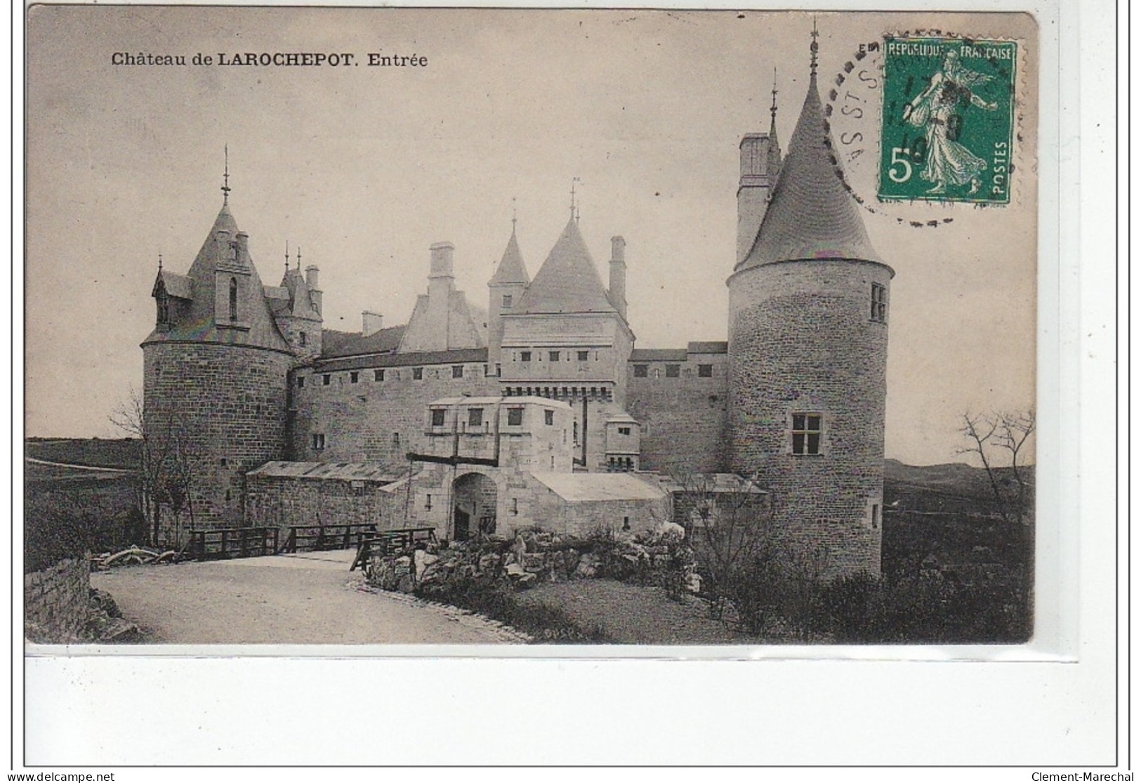 Château De LAROCHEPOT - Entrée - Très Bon état - Otros & Sin Clasificación