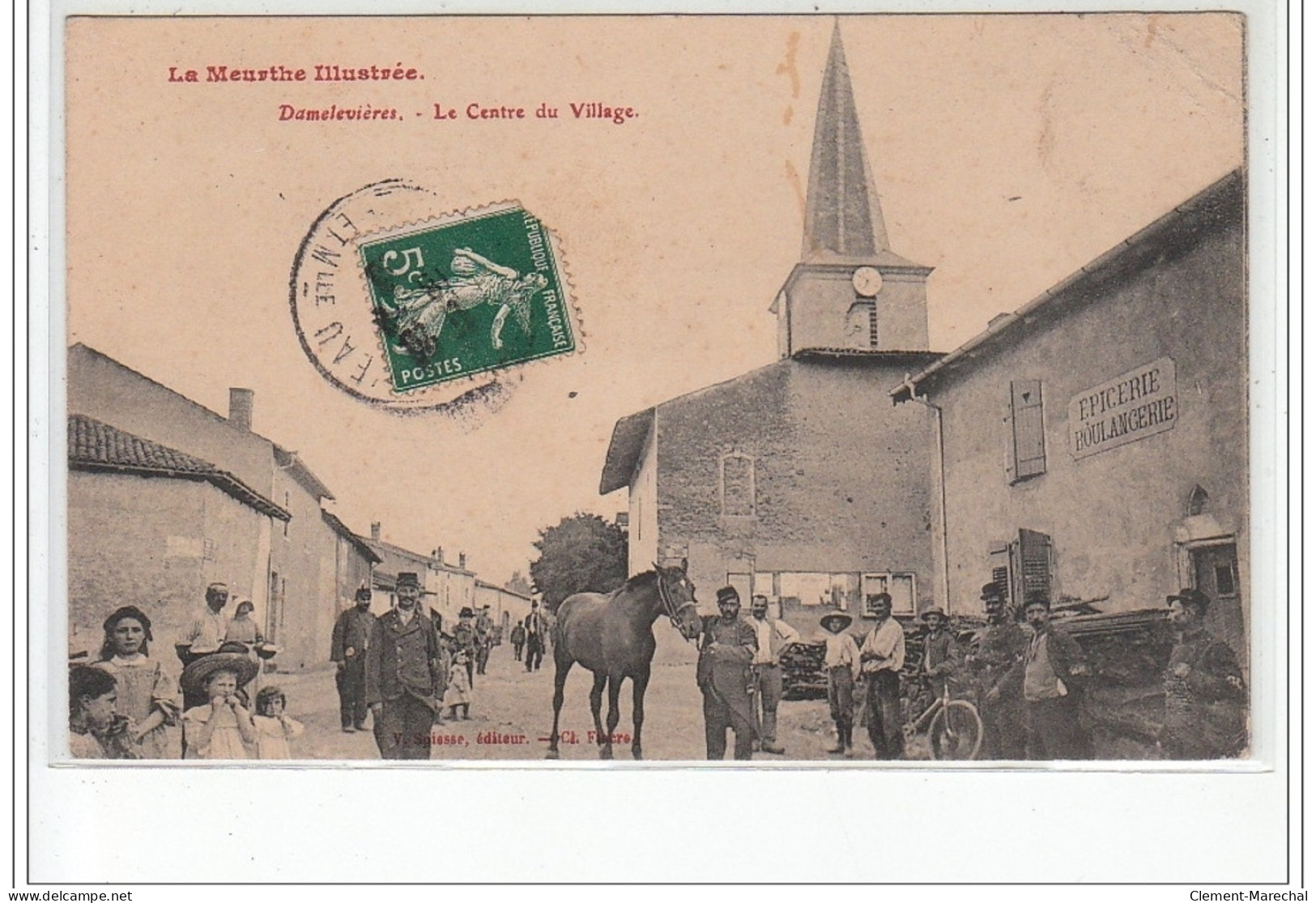 DAMELEVIERES - Le Centre Du Village - Très Bon état - Otros & Sin Clasificación