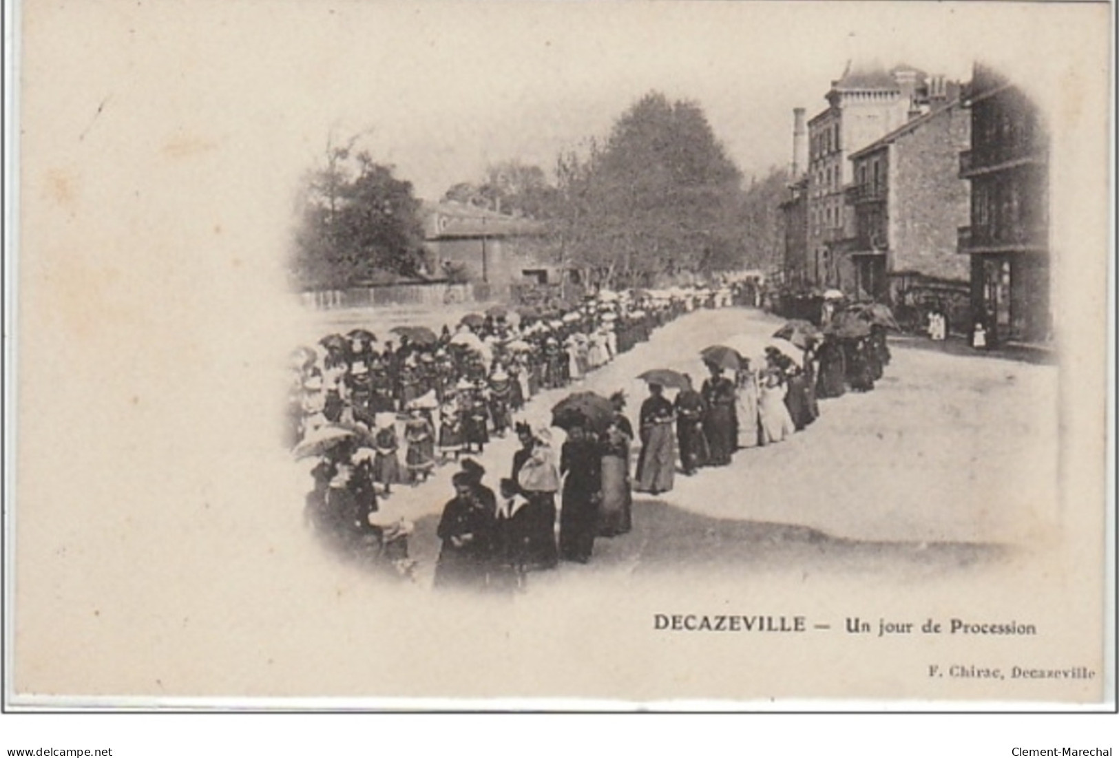 DECAZEVILLE : Un Jour De Procession - Très Bon état - Other & Unclassified