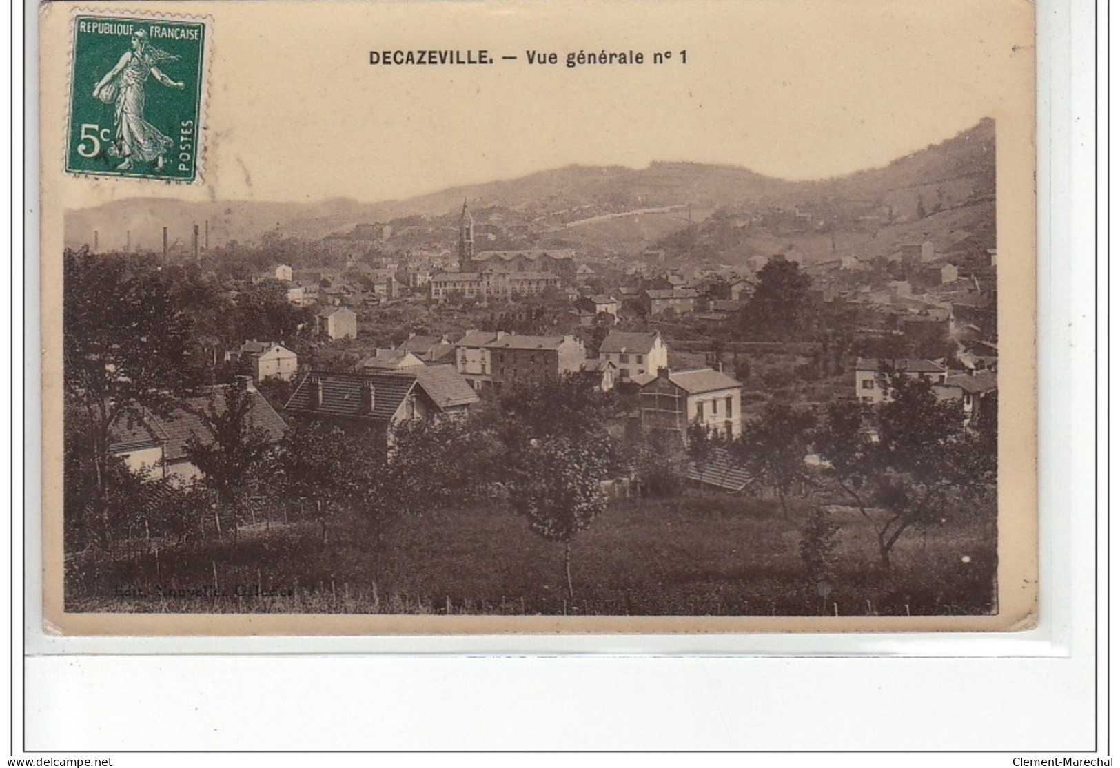 DECAZEVILLE - Vue Générale N°1 - Très Bon état - Decazeville