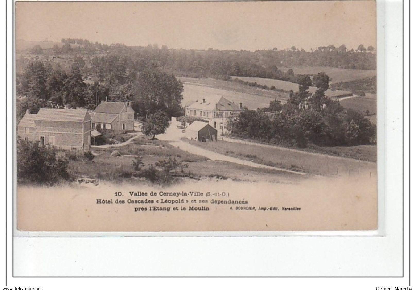 CERNAY-LA-VILLE - Hôtel Des Cascades """"Léopold"""" Et Ses Dépendances Près L'étang Et Le Moulin - Très Bon état - Cernay-la-Ville