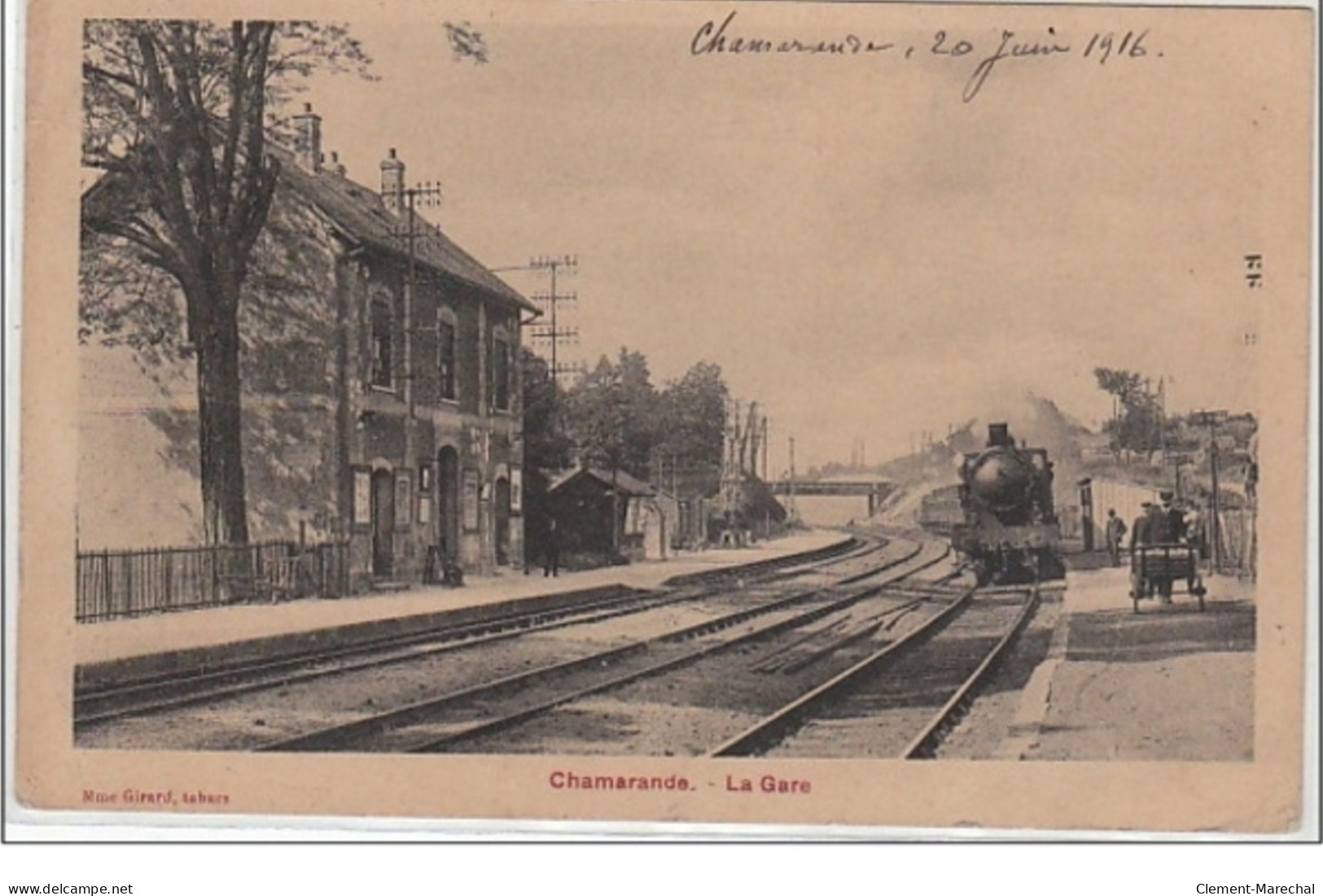 CHAMARANDE : La Gare - Très Bon état - Sonstige & Ohne Zuordnung