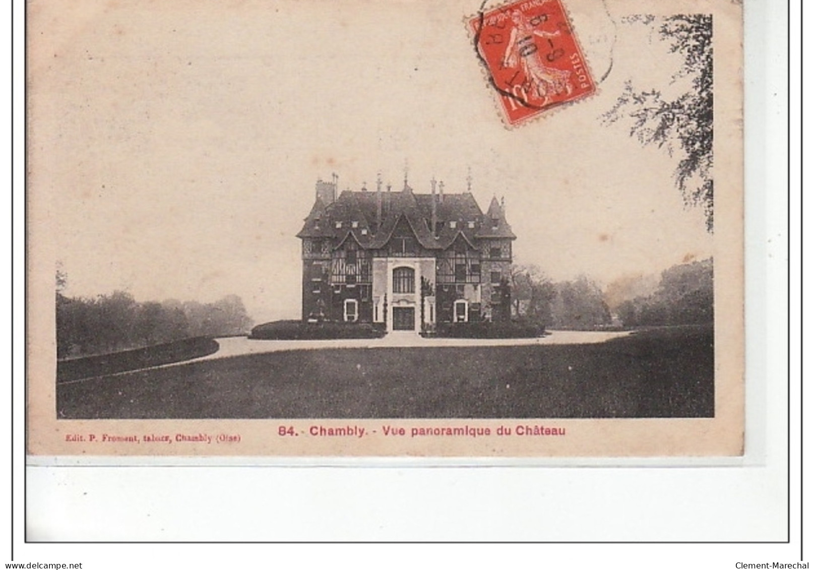 CHAMBLY - Vue Panoramique Du Château - Très Bon état - Other & Unclassified