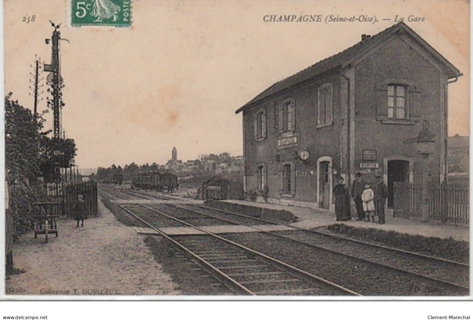 CHAMPAGNE : La Gare - Très Bon état - Other & Unclassified