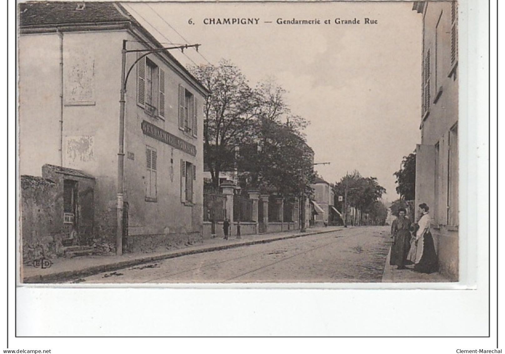 CHAMPIGNY - Gendarmerie Et Grande Rue - Très Bon état - Champigny Sur Marne