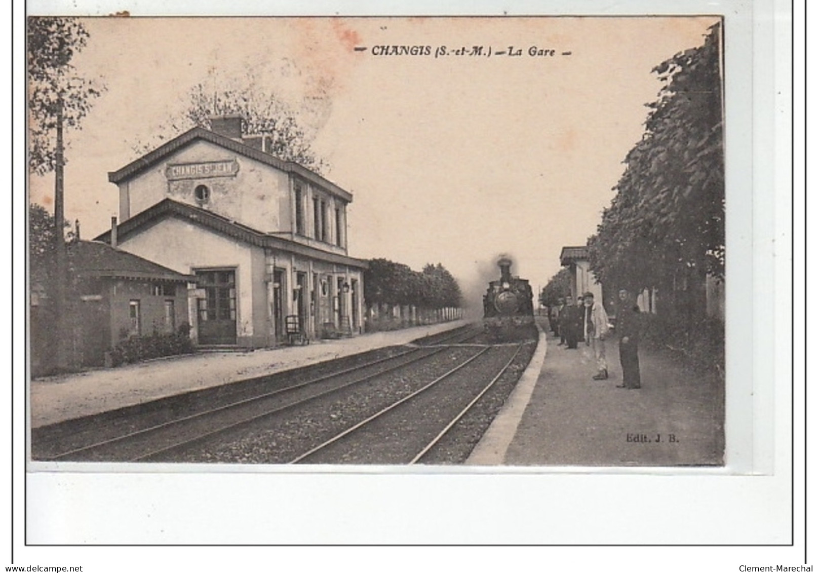 CHANGIS - La Gare - Très Bon état - Autres & Non Classés