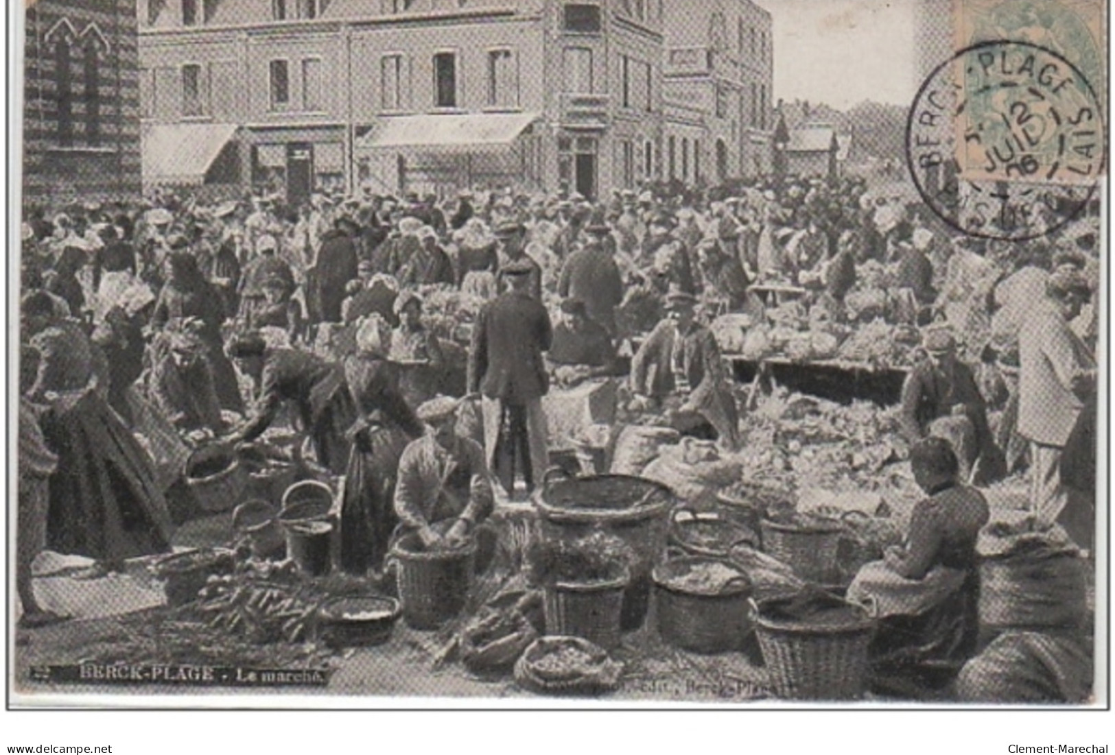 BERCK PLAGE : Le Marché - Très Bon état - Otros & Sin Clasificación