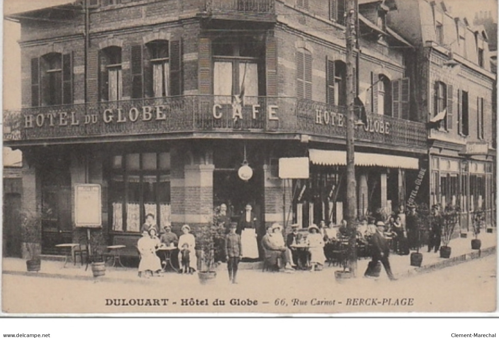 BERCK PLAGE : Hôtel Du Globe - Très Bon état - Otros & Sin Clasificación