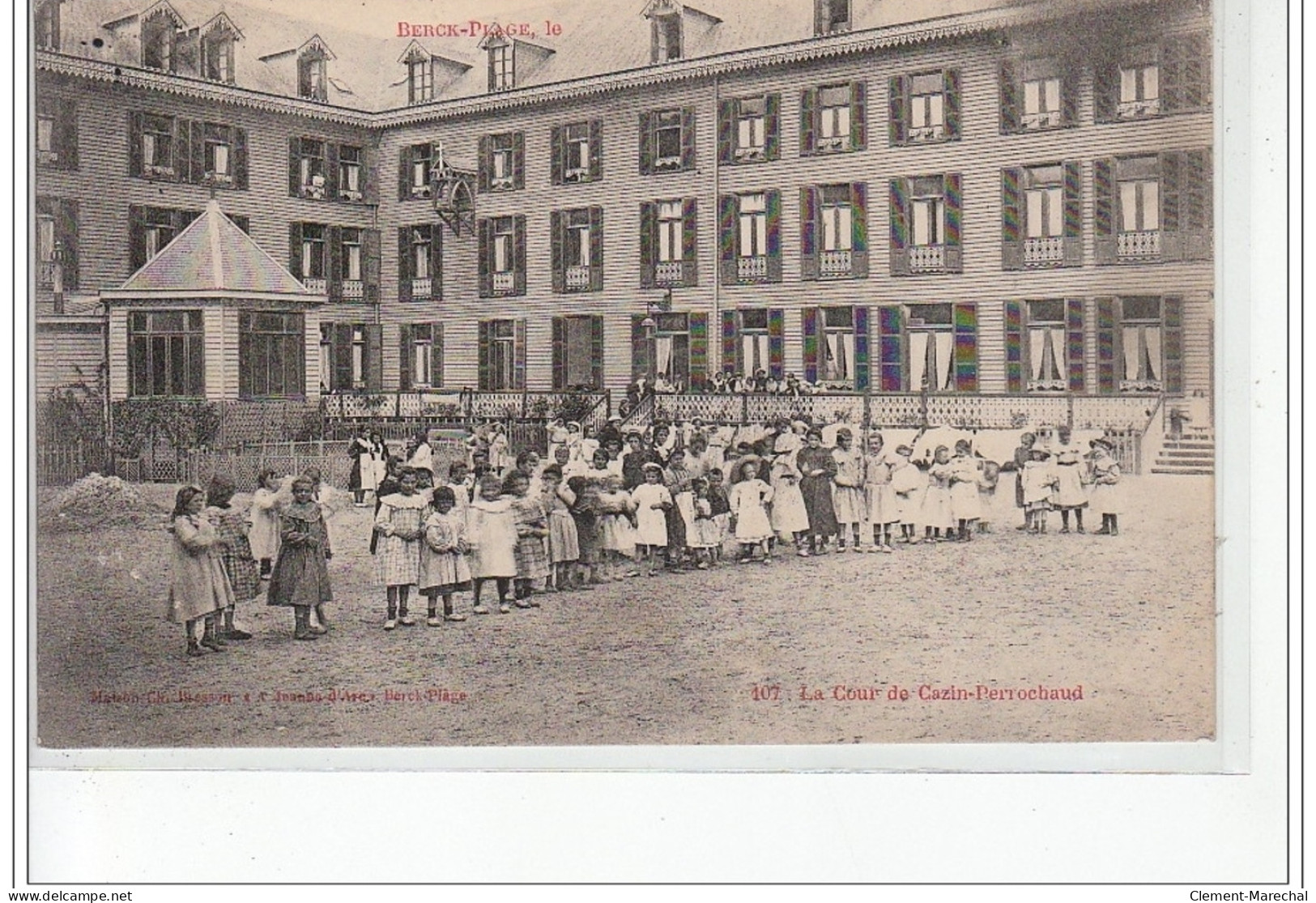 BERCK PLAGE - La Cour De Cazin-Perrochaud - Très Bon état - Berck