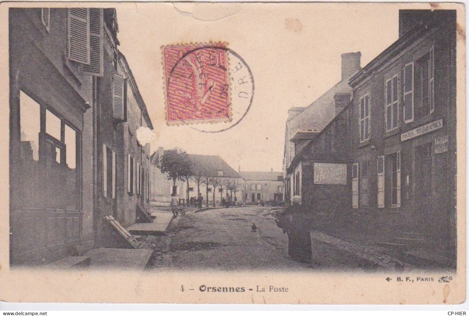 36 - INDRE  - ORSENNES - LA POSTE - Other & Unclassified