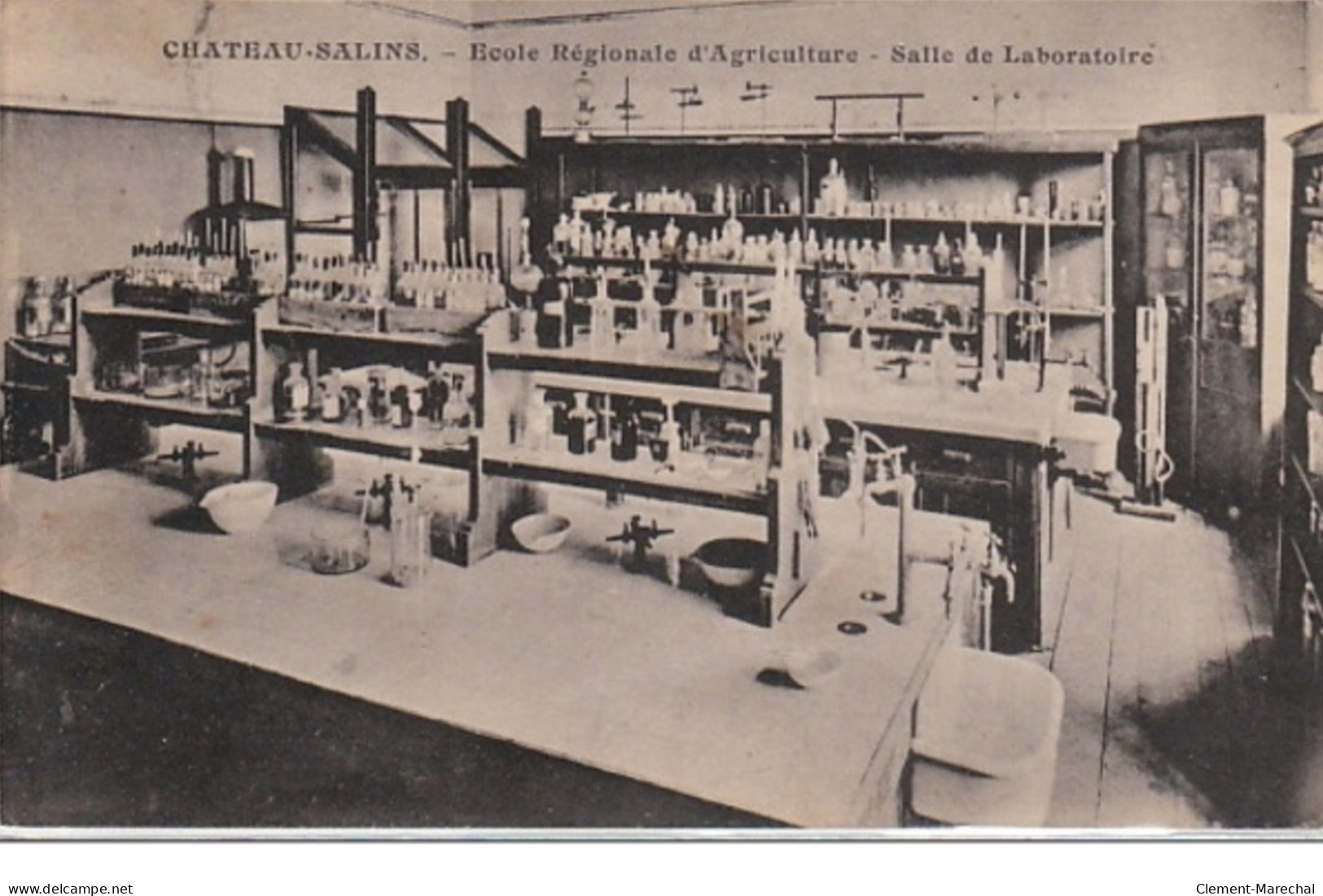 CHATEAU SALINS : école Régionale D'agriculture - Salle De Laboratoire - Très Bon état - Otros & Sin Clasificación