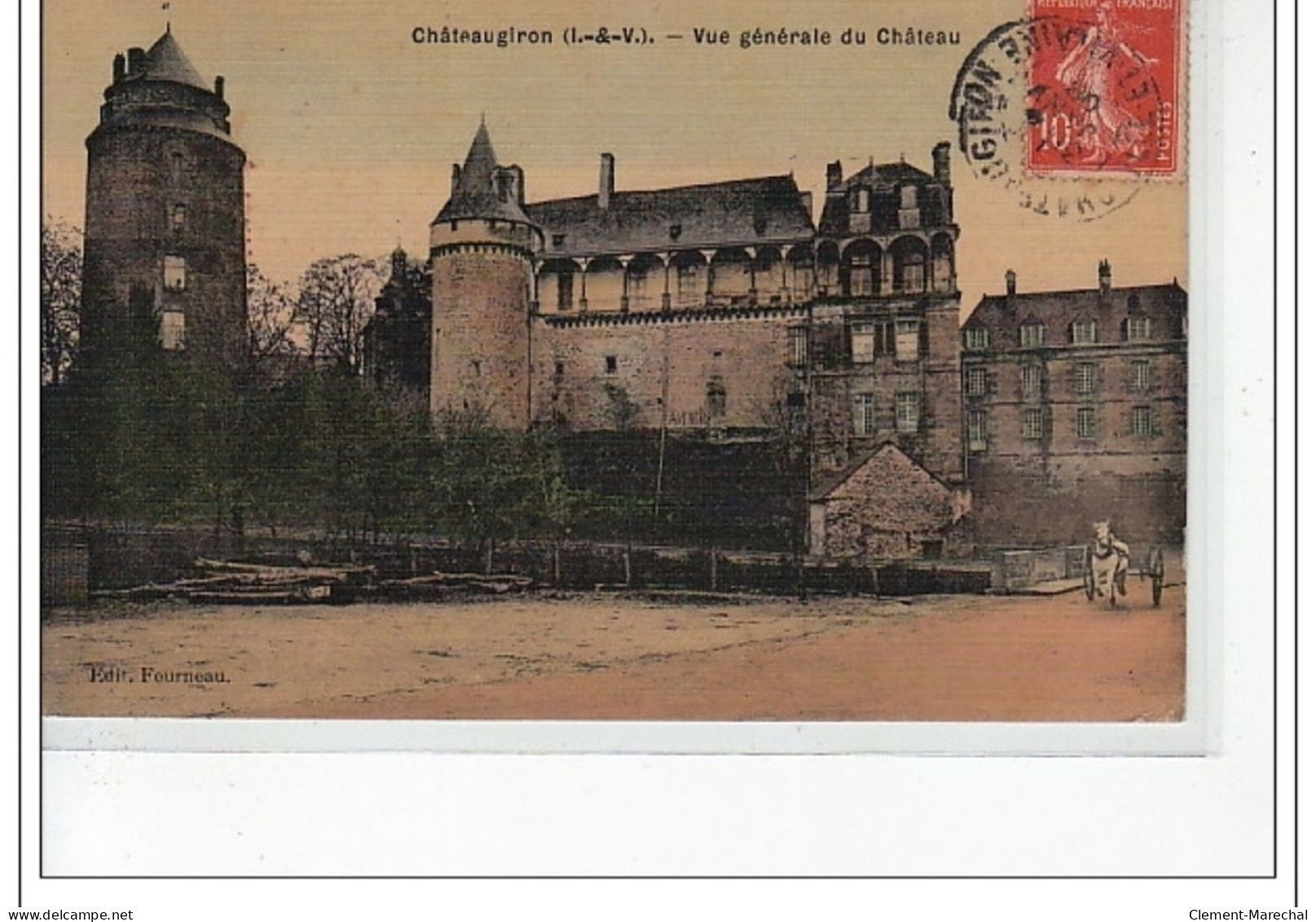 CHATEAUGIRON - Vue Générale Du Château - Très Bon état - Châteaugiron