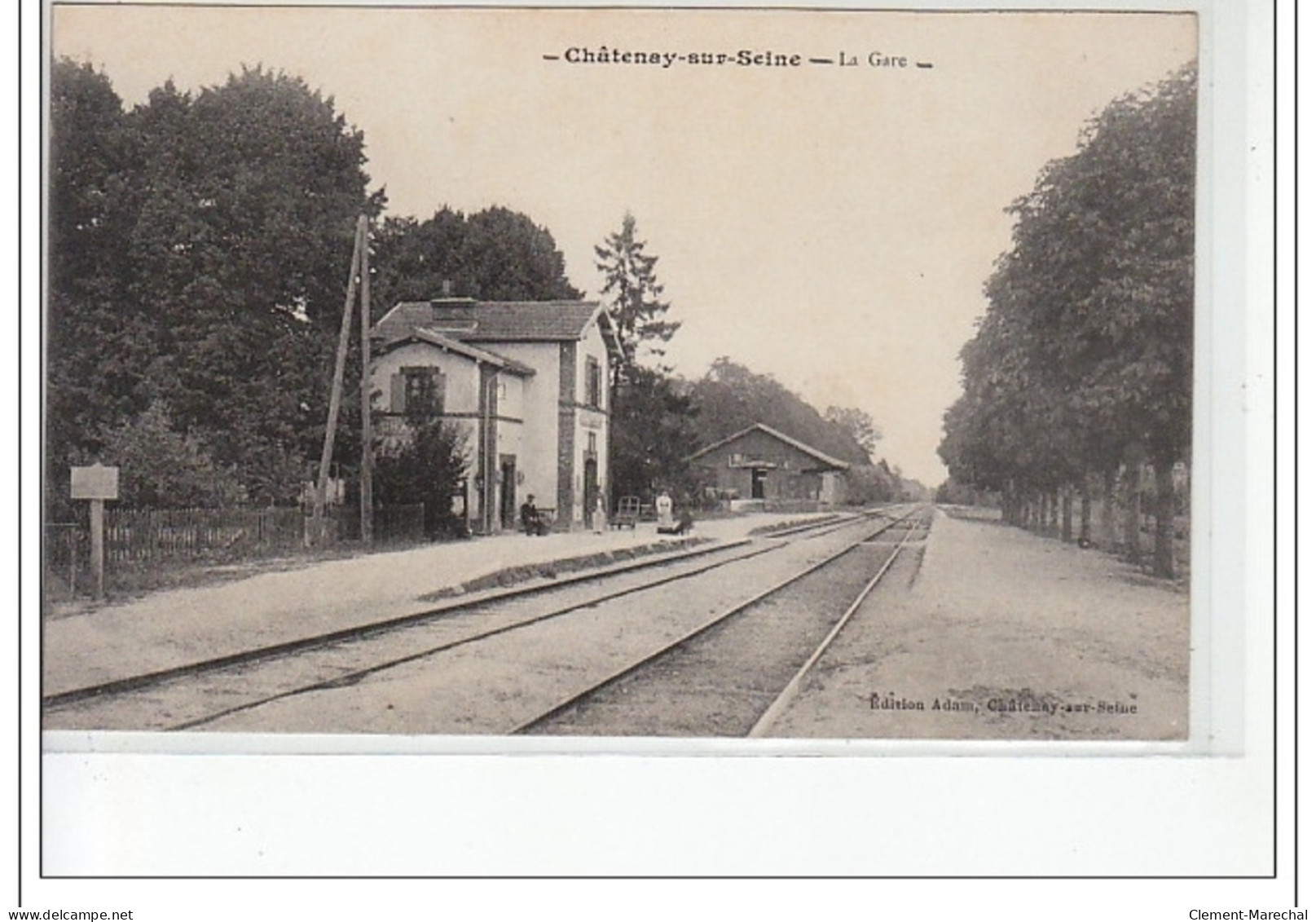 CHATENAY SUR SEINE -  La Gare - Très Bon état - Other & Unclassified