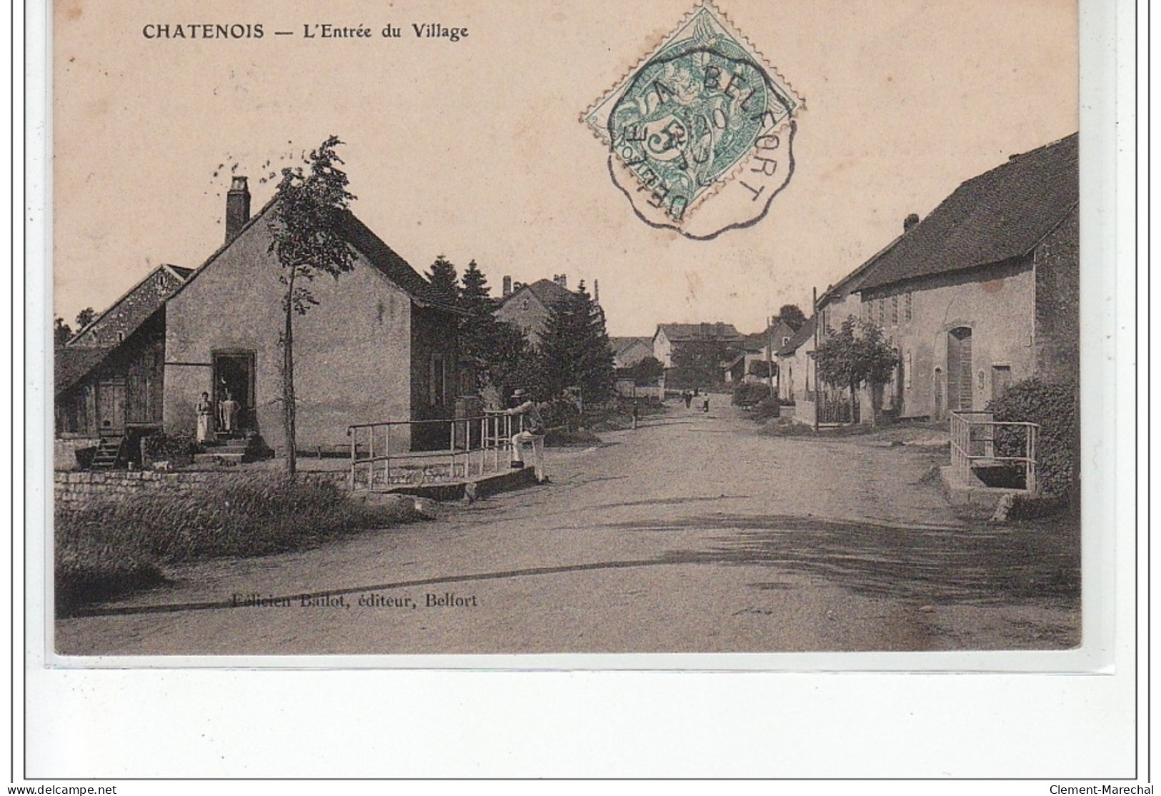 CHATENOIS - L'entrée Du Village - Très Bon état - Sonstige & Ohne Zuordnung