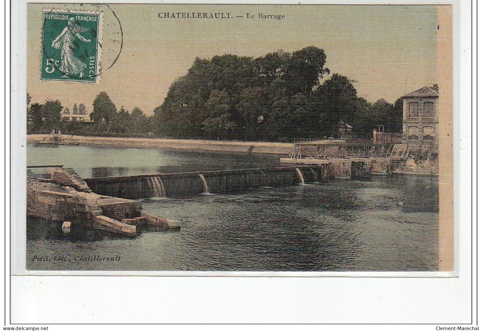 CHATELLERAULT - Le Barrage - Très Bon état - Chatellerault
