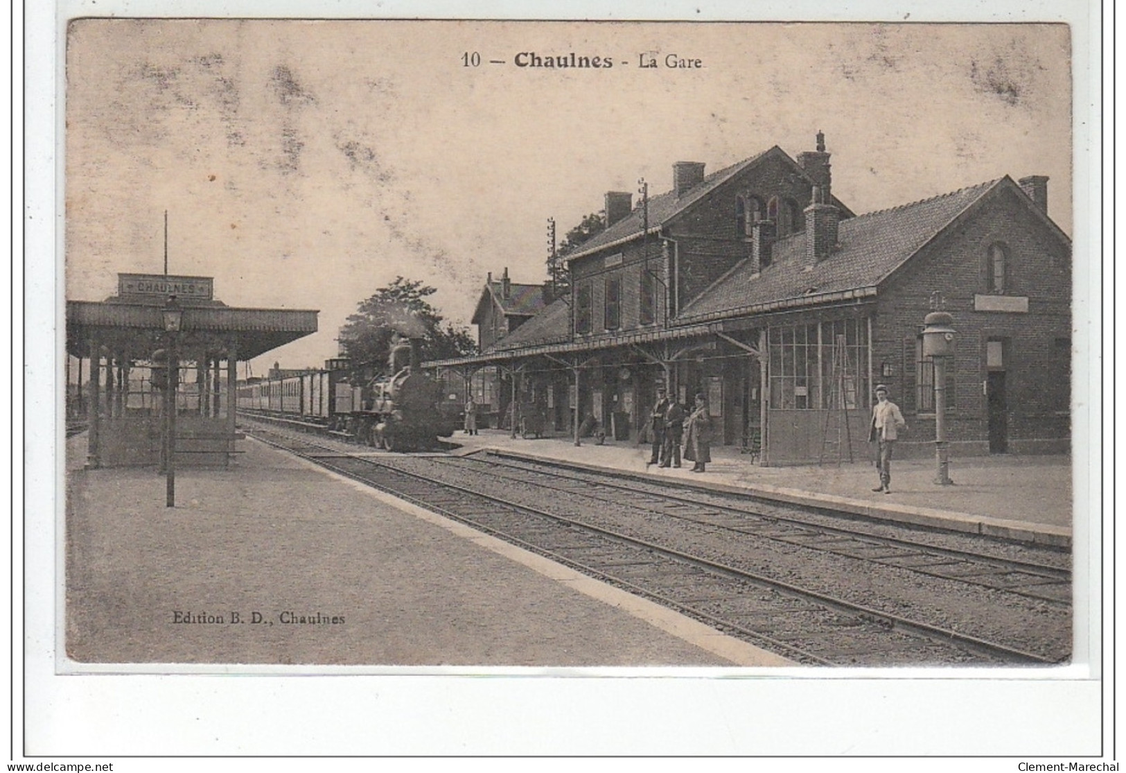 CHAULNES : La Gare  - Très Bon état - Chaulnes